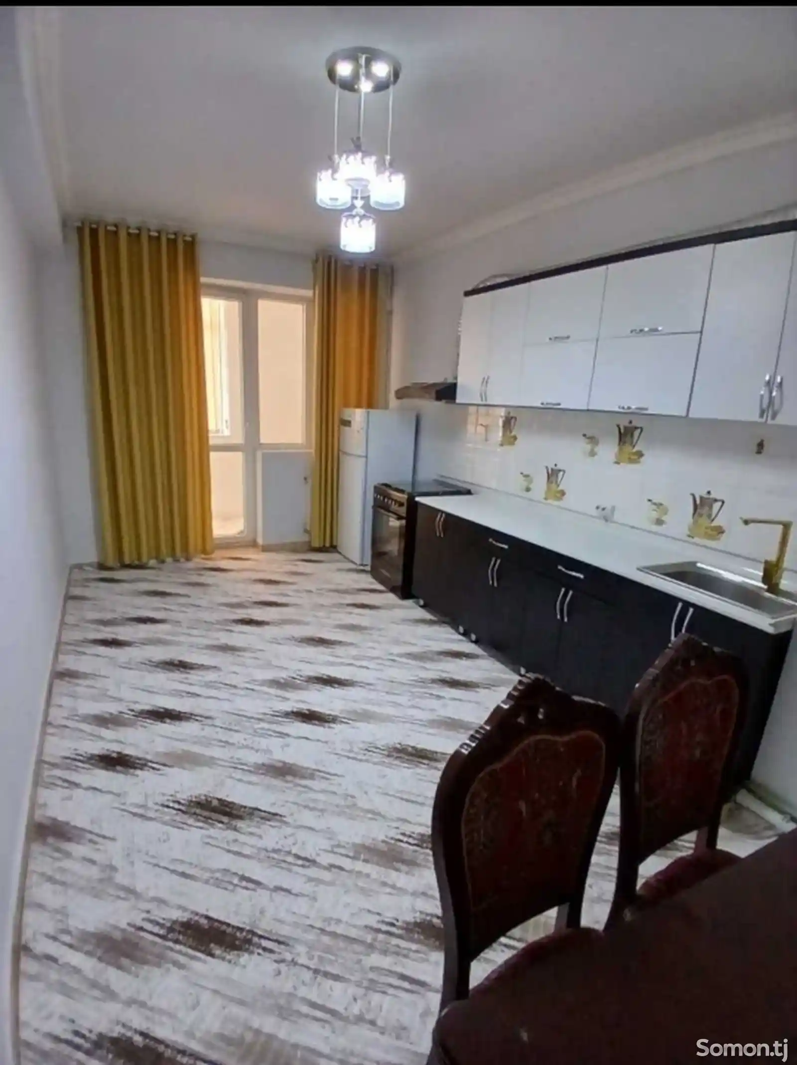 1-комн. квартира, 11 этаж, 70 м²,Сомони Дом Печать-4