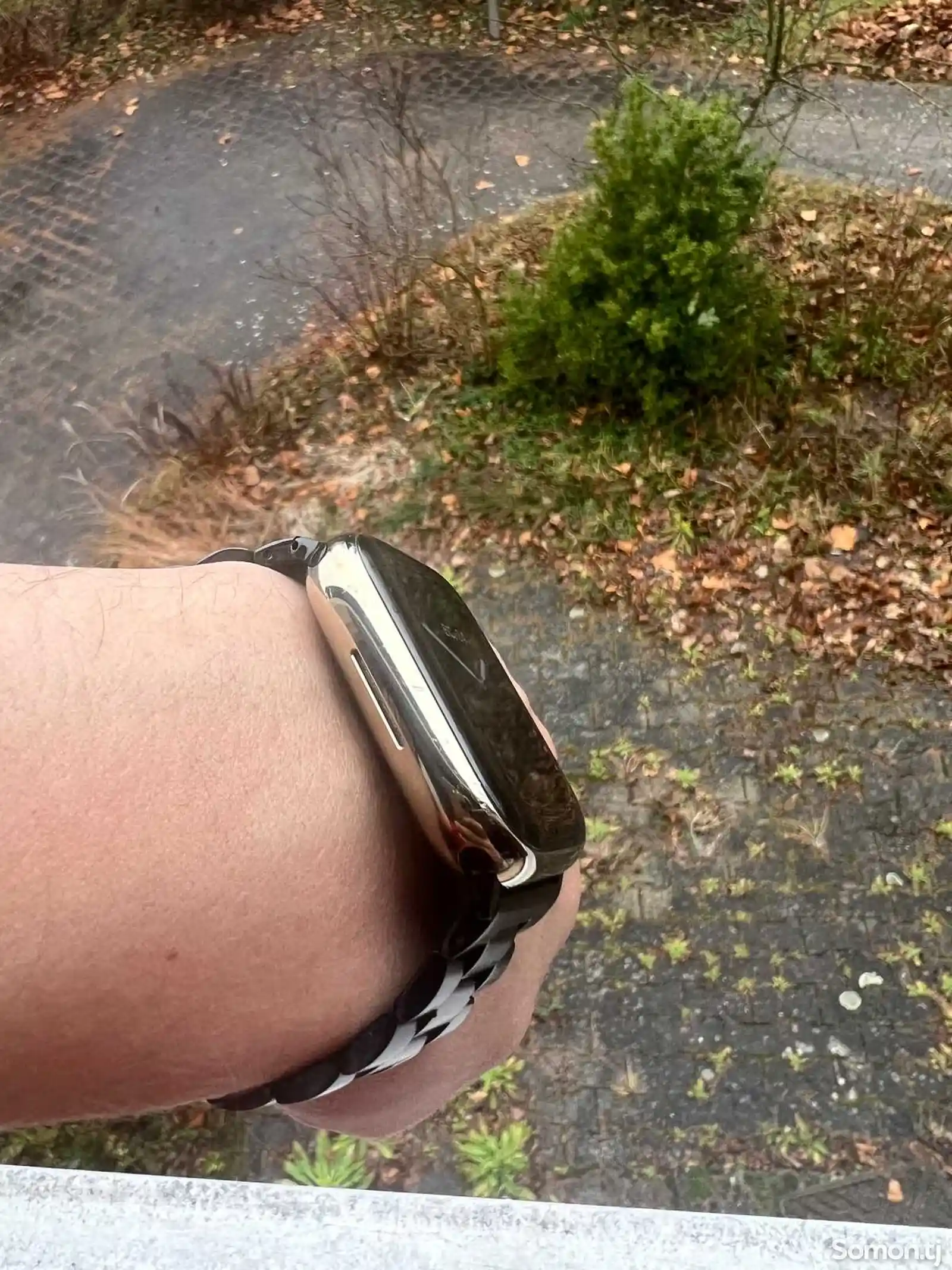 Смарт часы Apple Watch Series 7 gold stainless steel-3