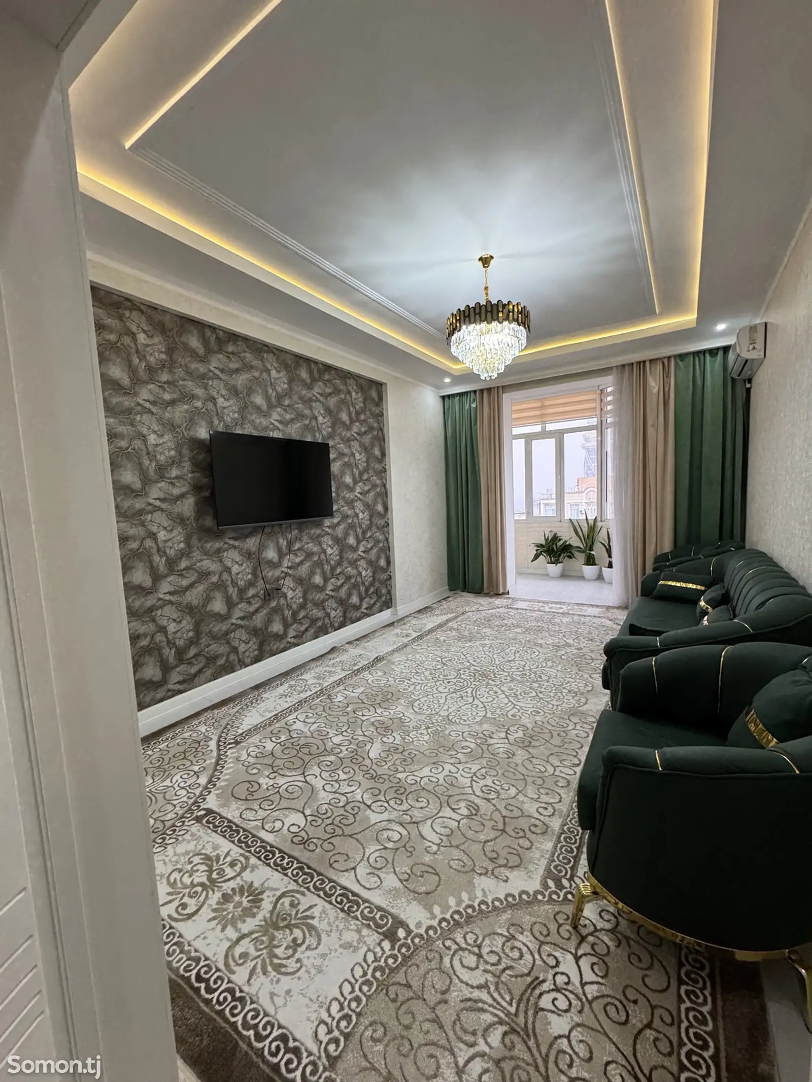 2-комн. квартира, 14 этаж, 60 м², Ресторан Бурак-1