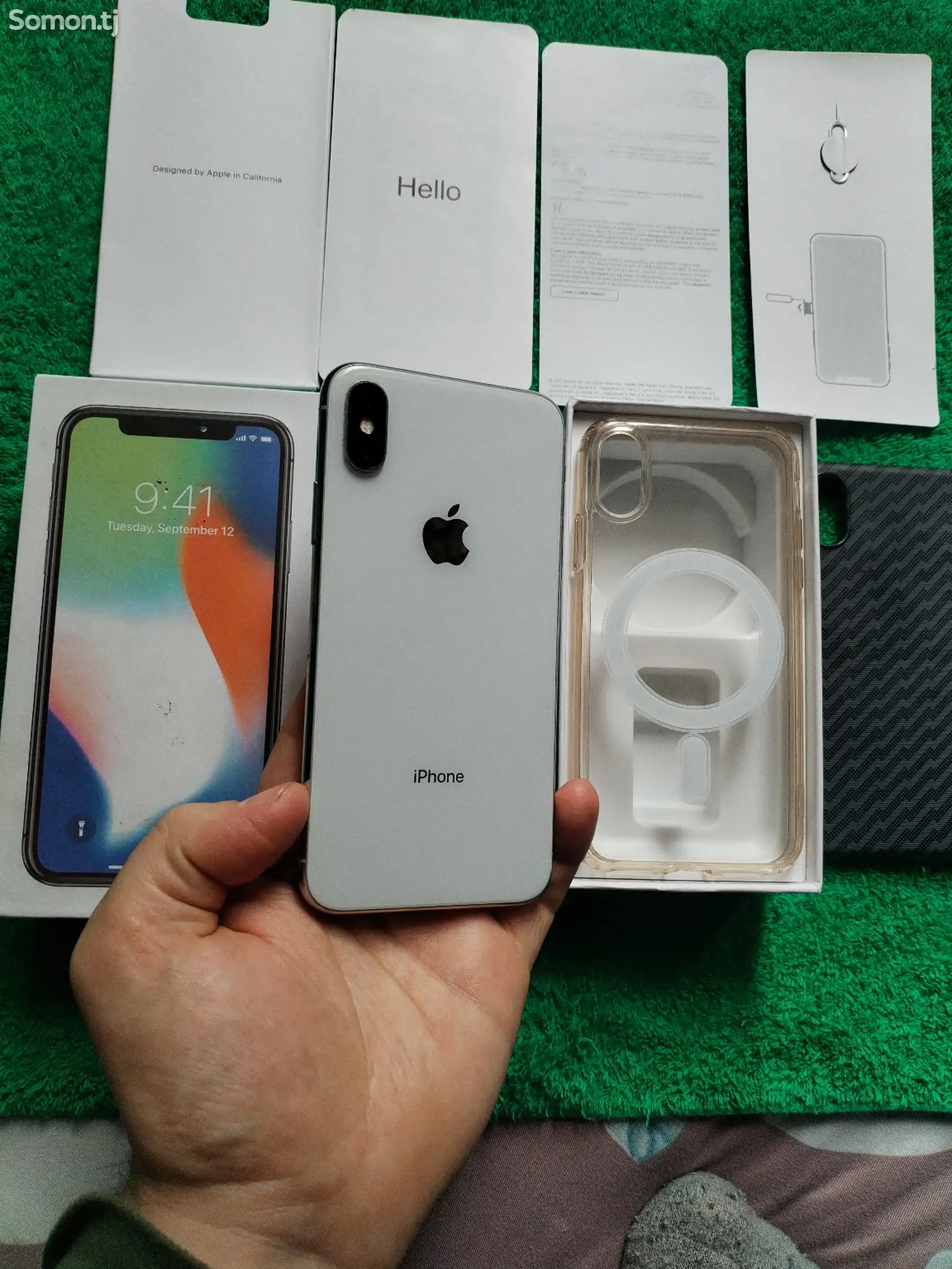 Apple iPhone X, 64 gb, Silver-1