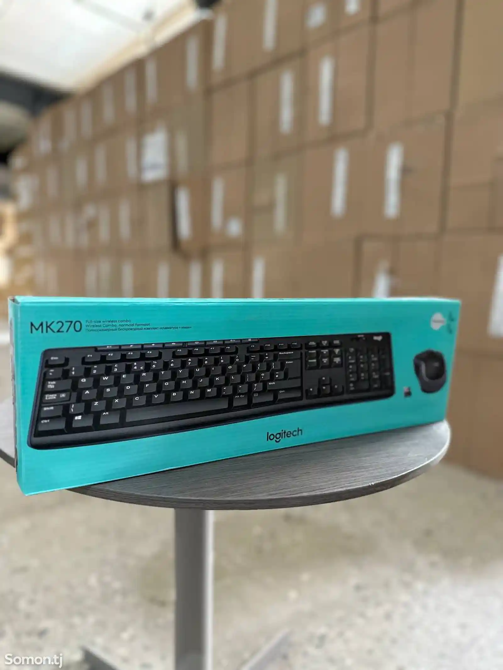 Комплект клавиатура и мышь Logitech MK270 русская-1