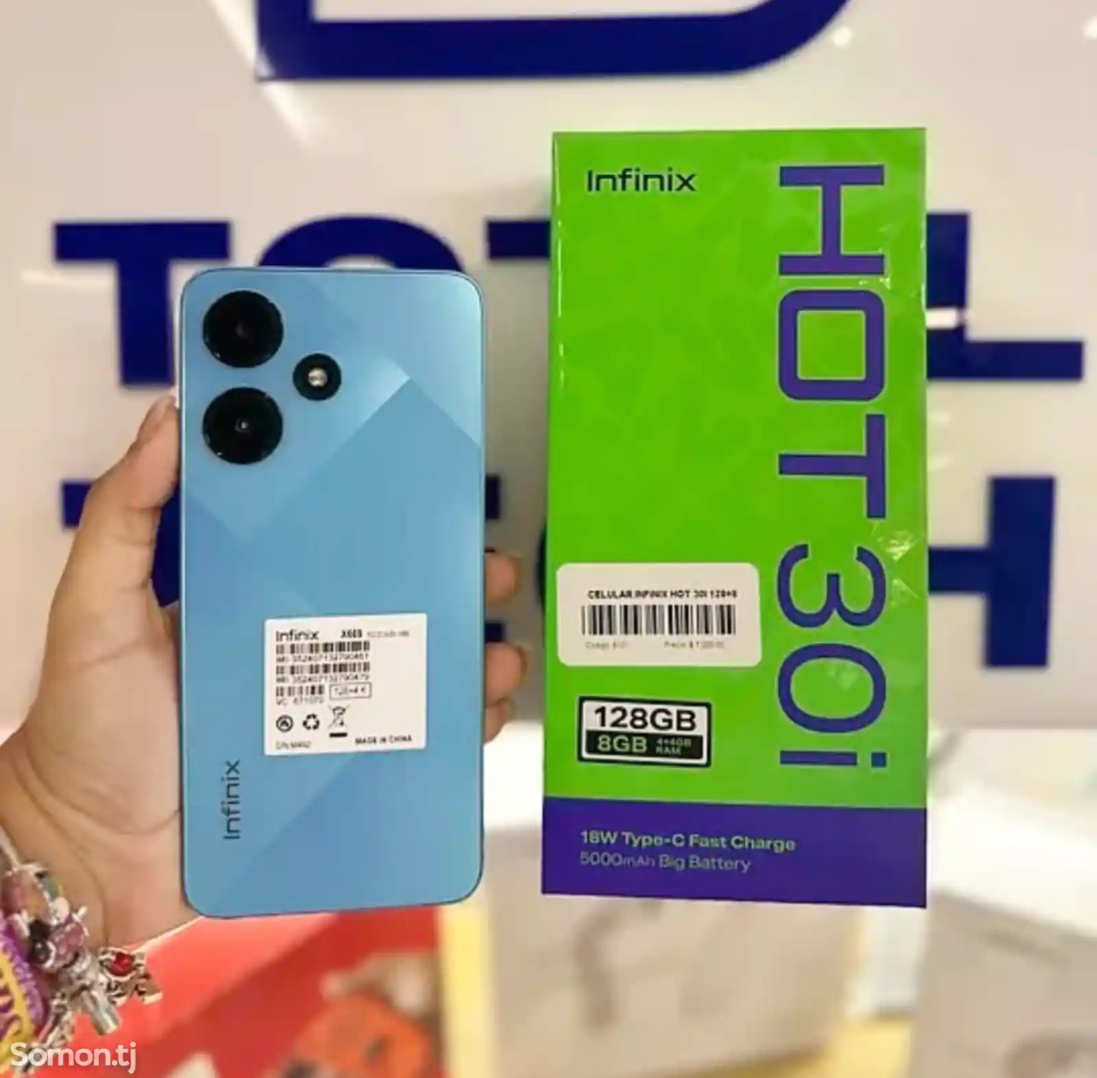 Infinix Hot 30i 8/128Gb blue-4