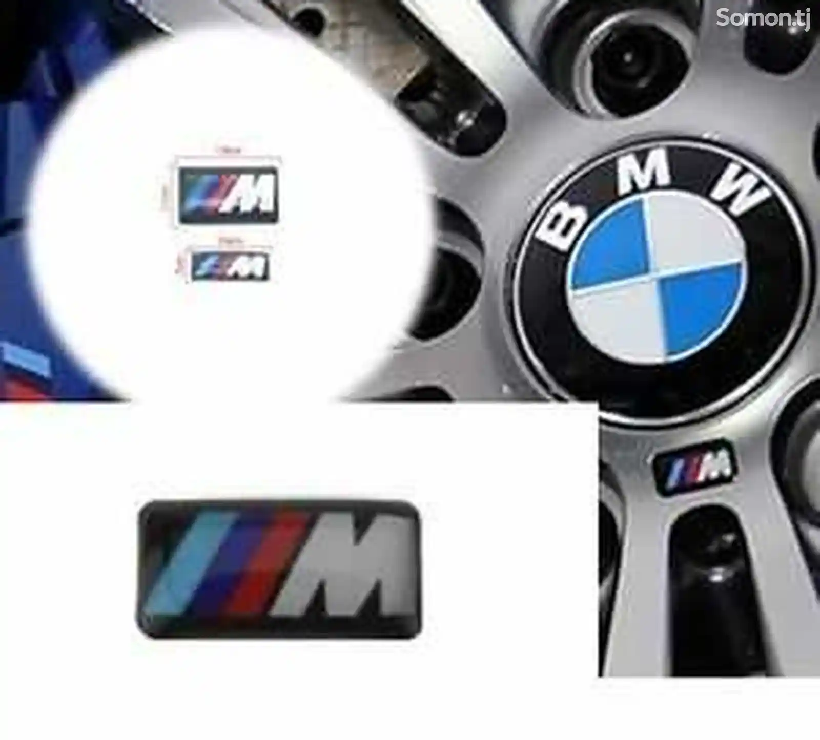 Наклейки на руль и диск BMW-7