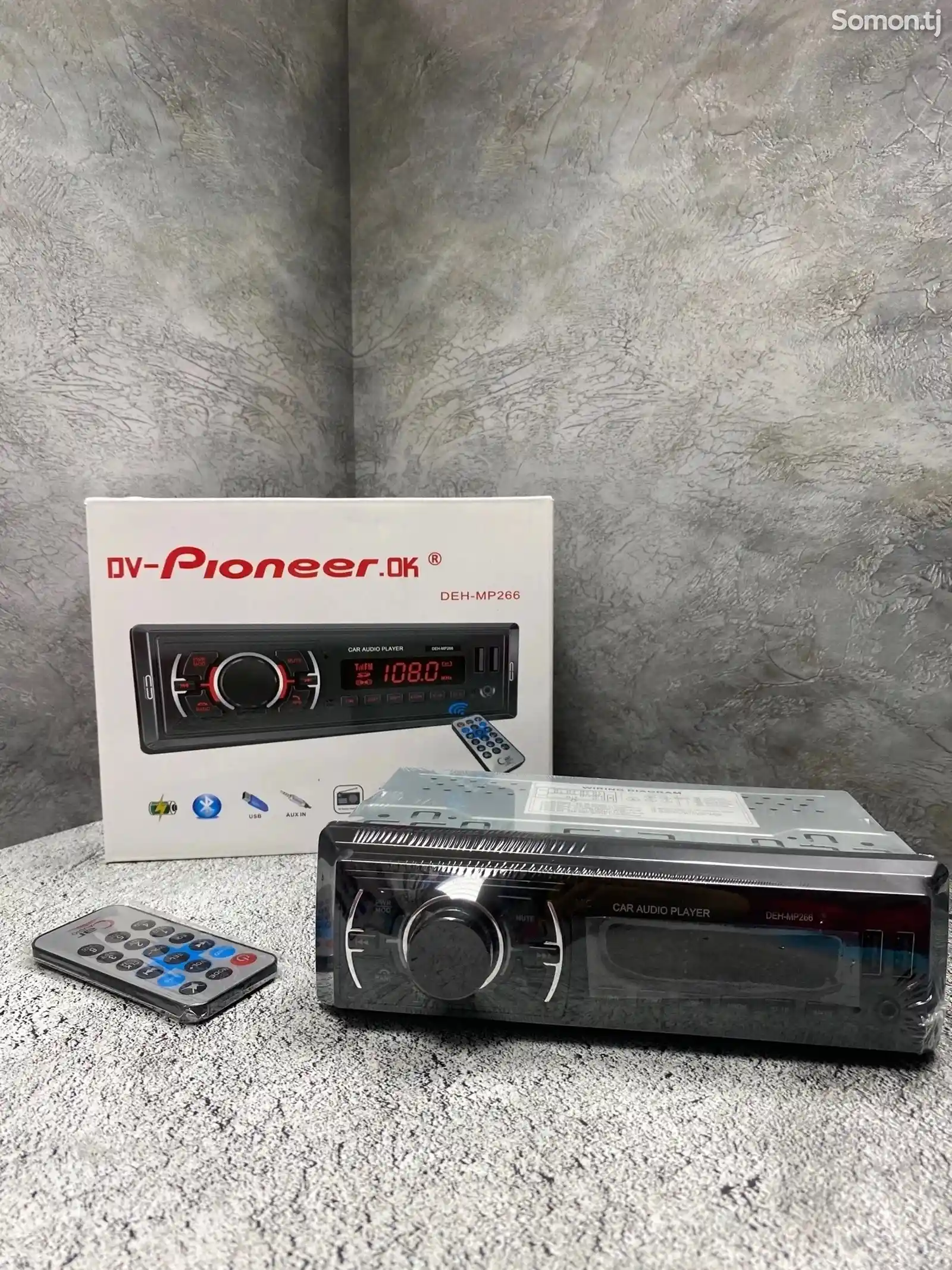 Автомагнитола Pioneer Bluetooth DEHMP263/264/266-4