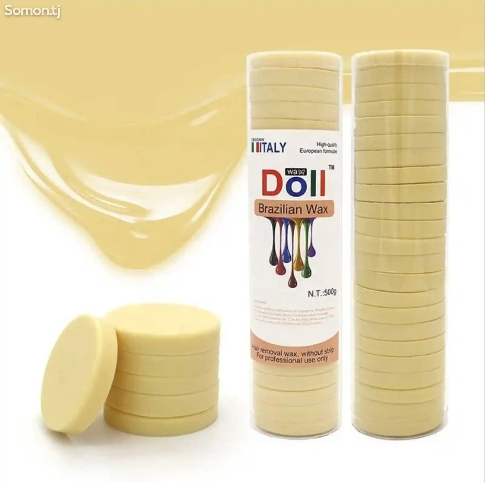 Doll Brazilian Wax твердые восковые бобы для депиляции, горячая пленка-1