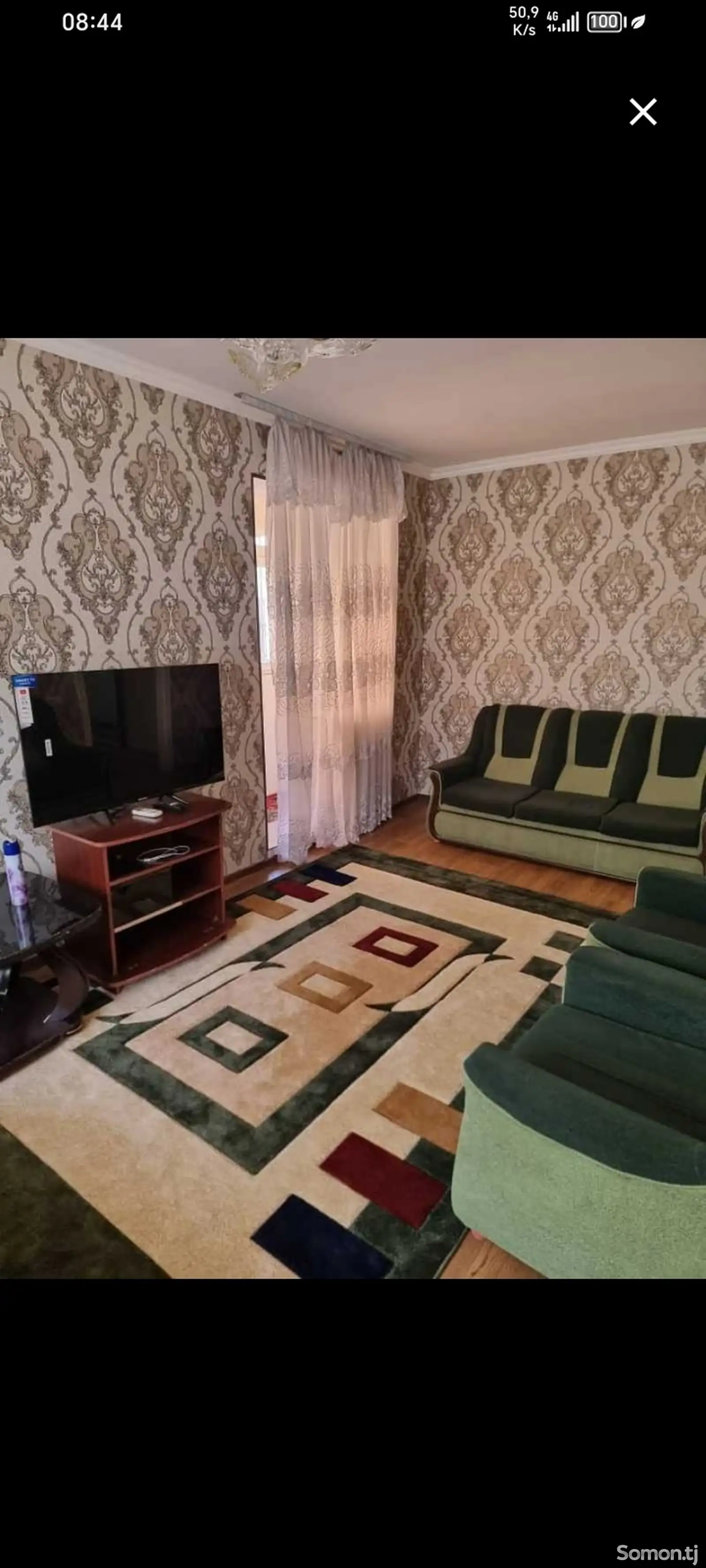 2-комн. квартира, 1 этаж, 60м², Ватан-1