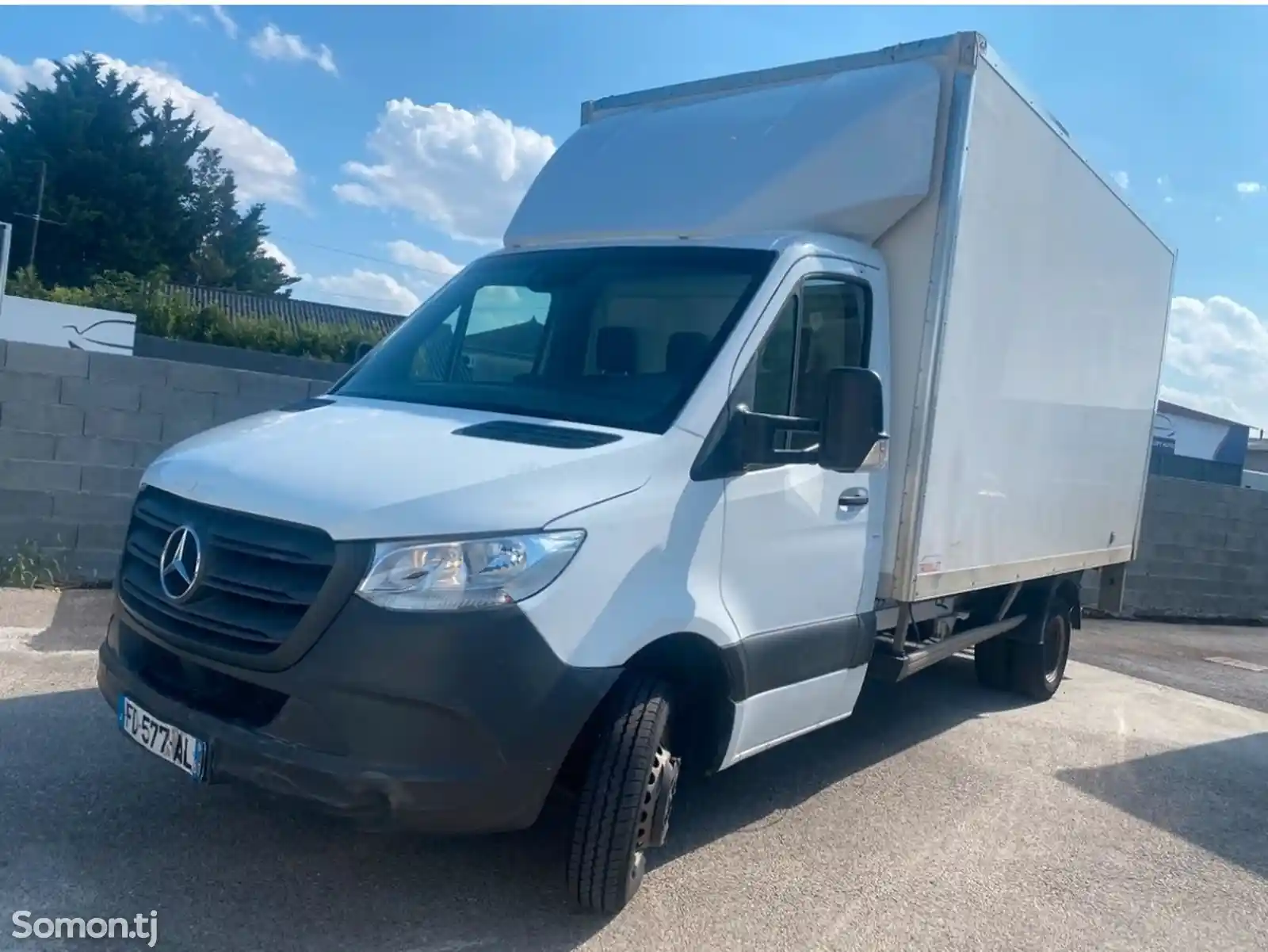 Бортовой грузовик Mercedes Benz sprinter, 2019-1