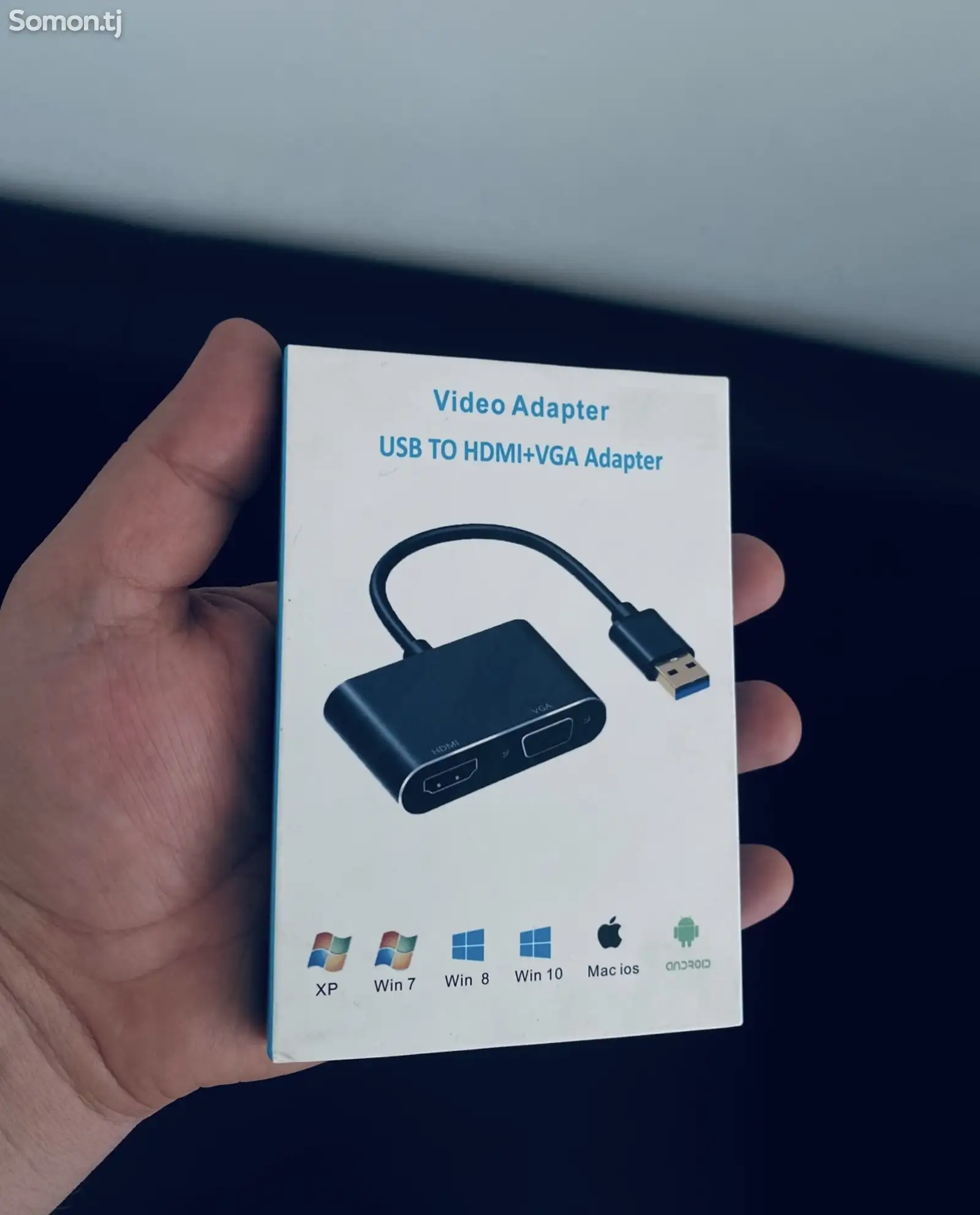 Адаптер USB to HDMI+VGA