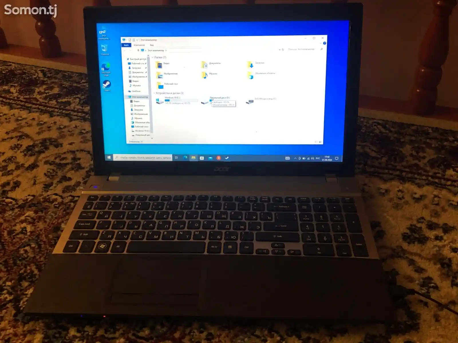 Ноутбук acer aspire-4