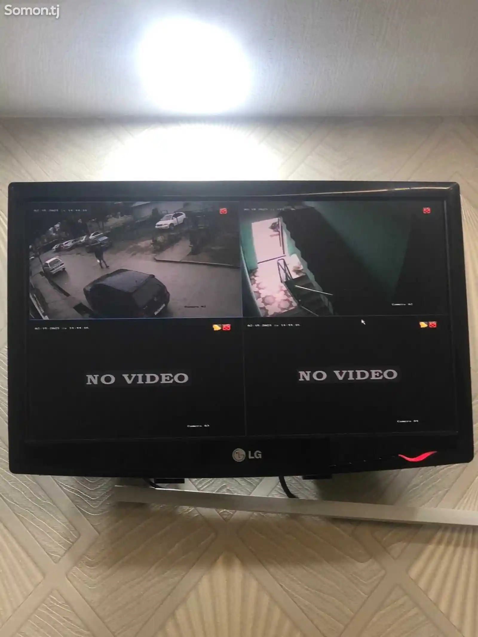 Установка камер видеонаблюдения-7