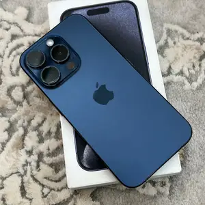 Apple iPhone 15 Pro, 256 gb, Blue Titanium