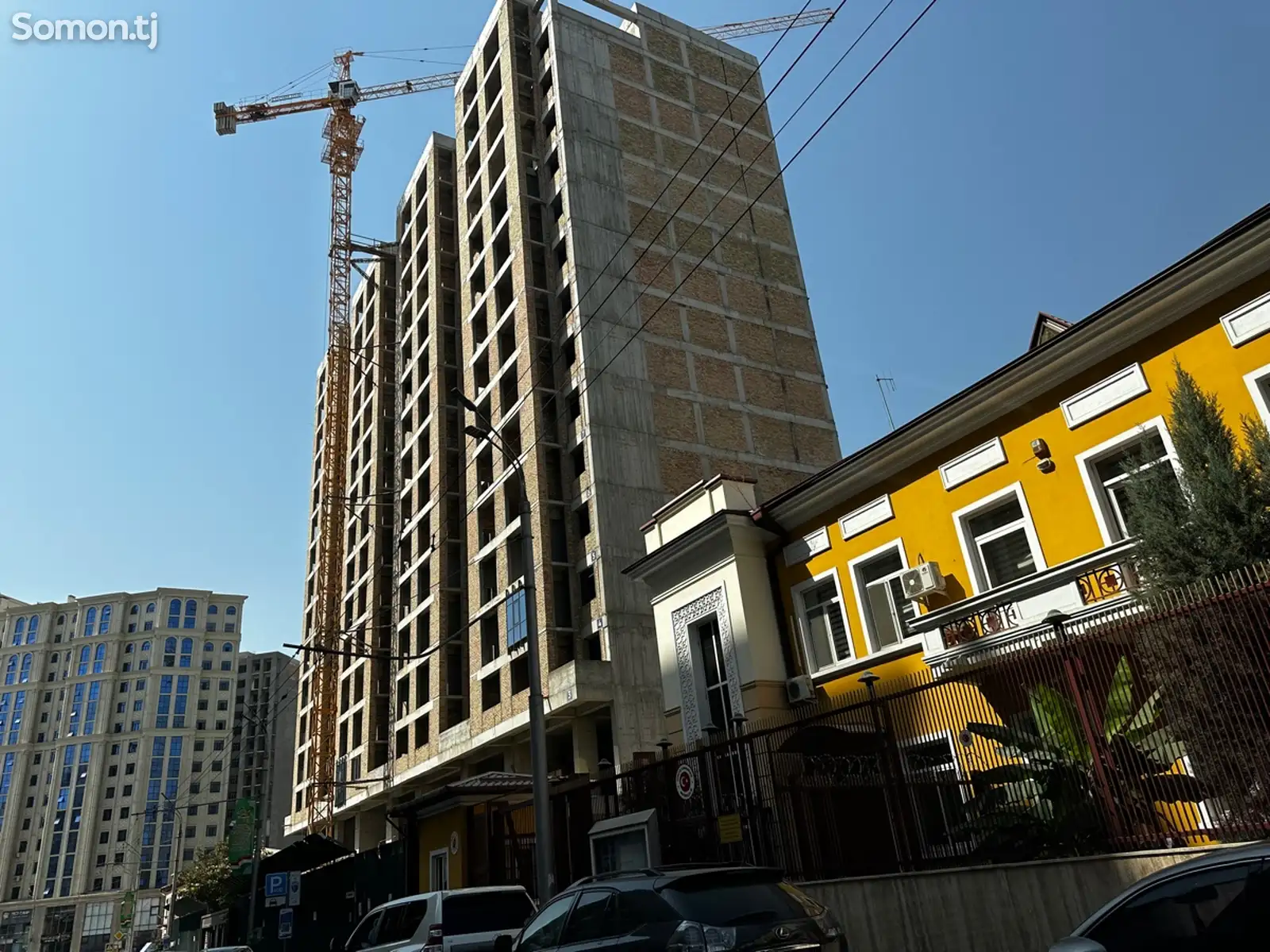 3-комн. квартира, 14 этаж, 84 м², Шохмансур-2