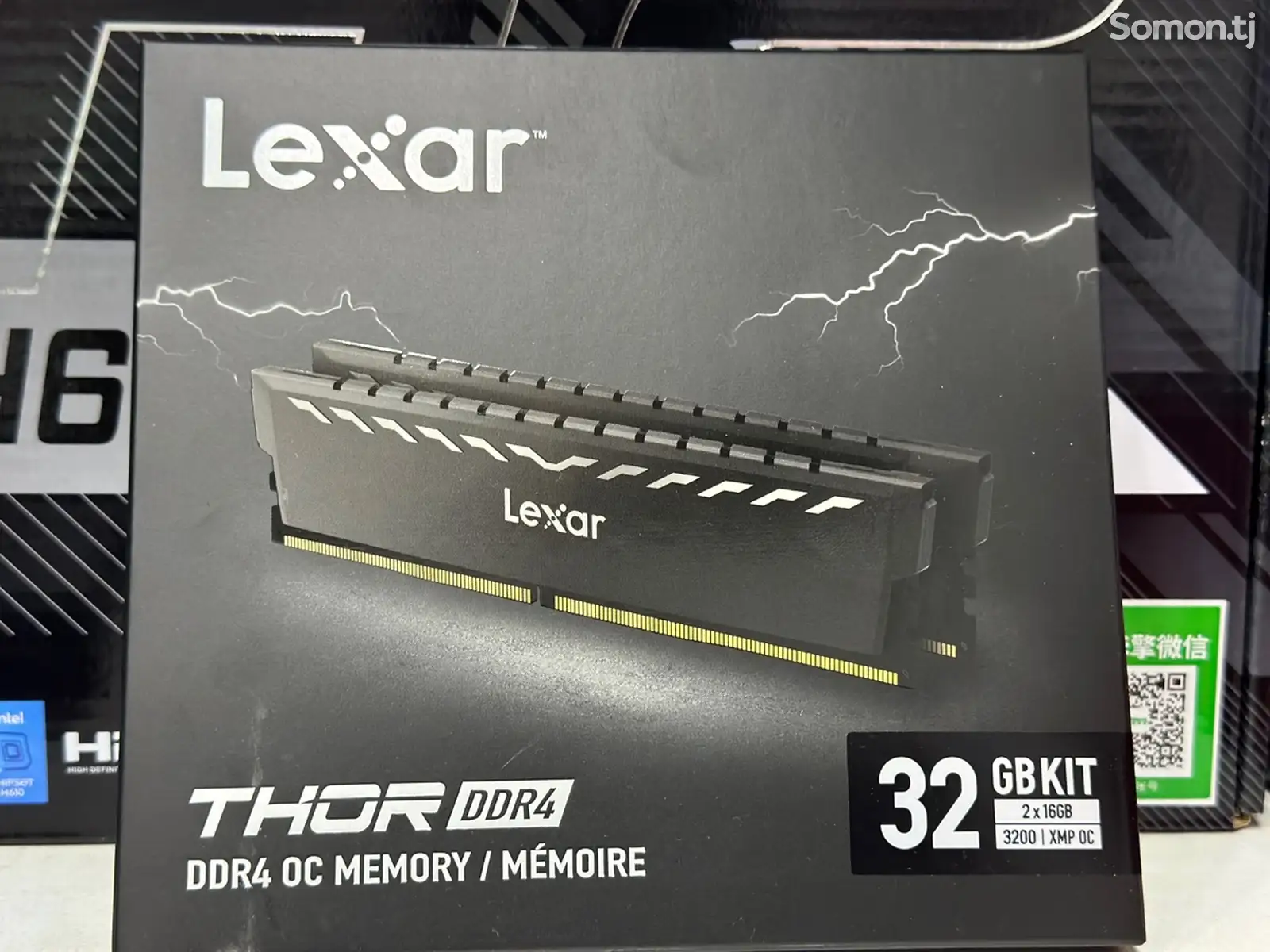 Оперативная память Lexar Thor DDR4 32GB 3200MHz 16x2-4