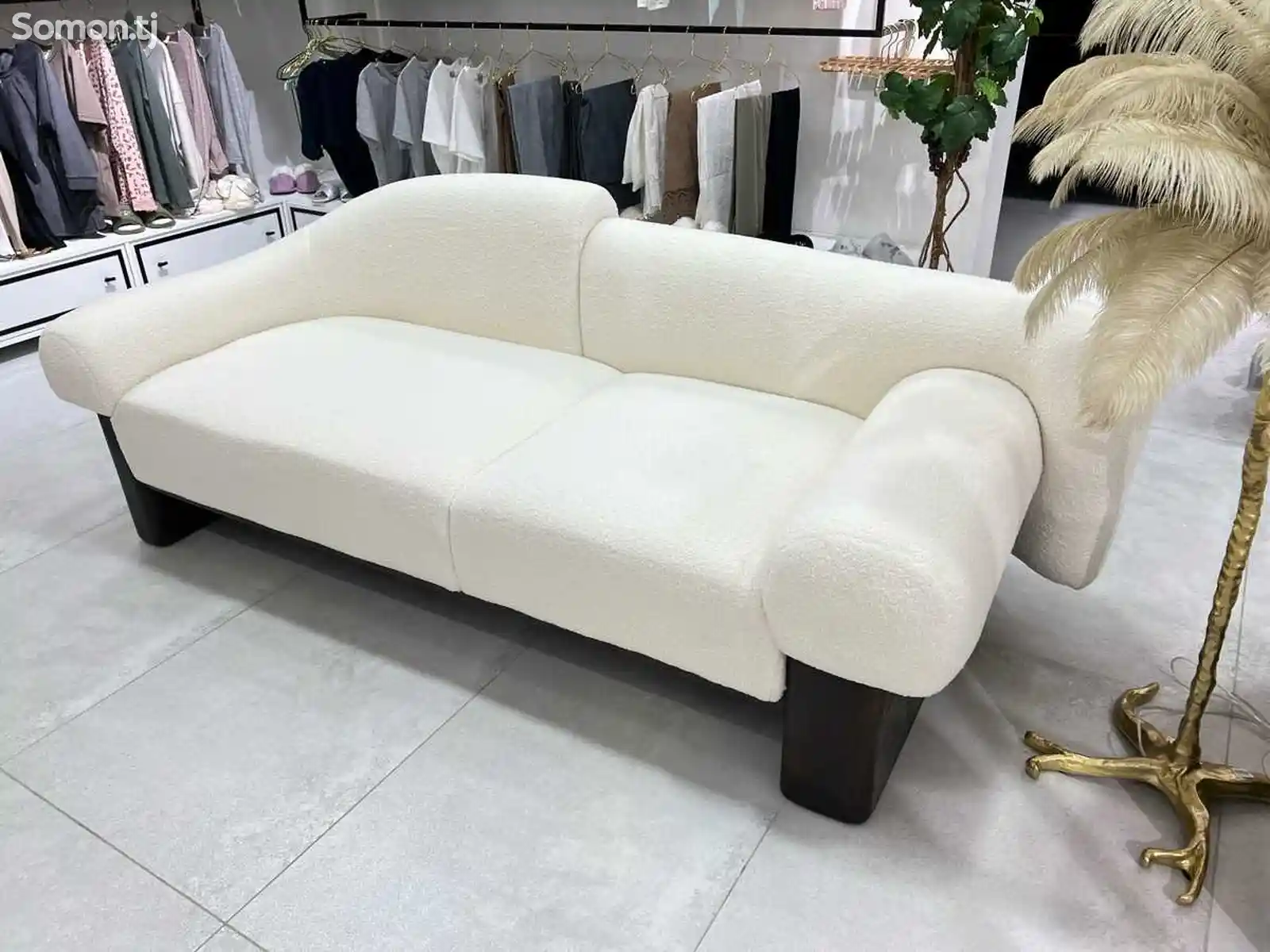 Современный легкий роскошный модный итальянский диван для гостиной-4