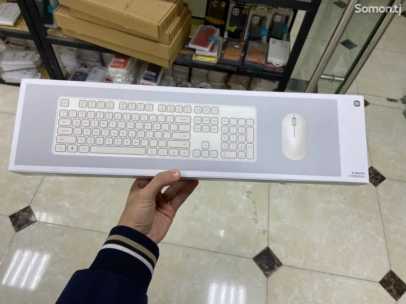 Клавиатура и мышь Xiaomi Mi Wireless Keyboard and Mouse Combo-1