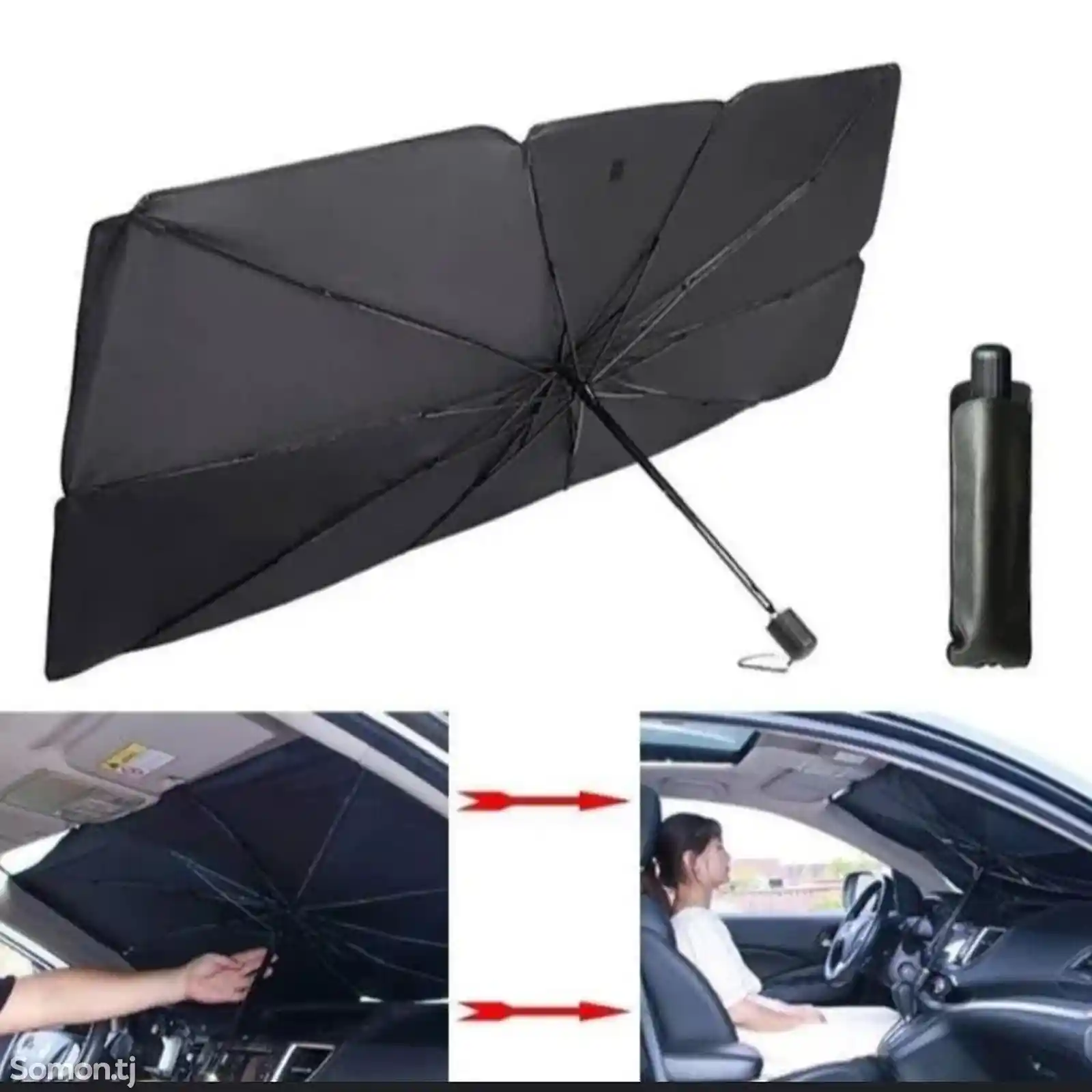 Зонт для лобового стекла машины-2