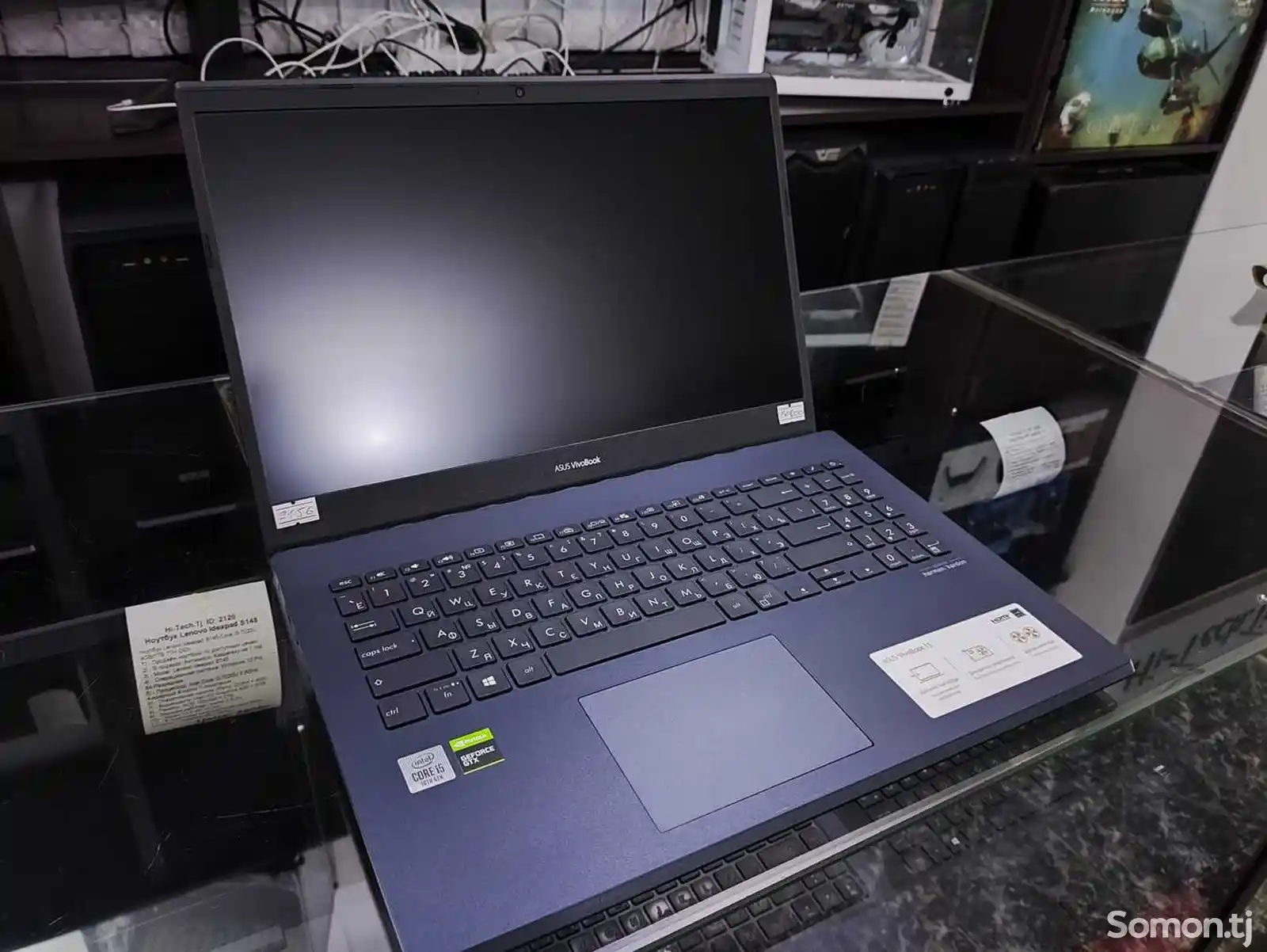 Игровой ноутбук Asus VivoBook X571L Core i5-10300H GTX 1650Ti 4GB /8GB-3