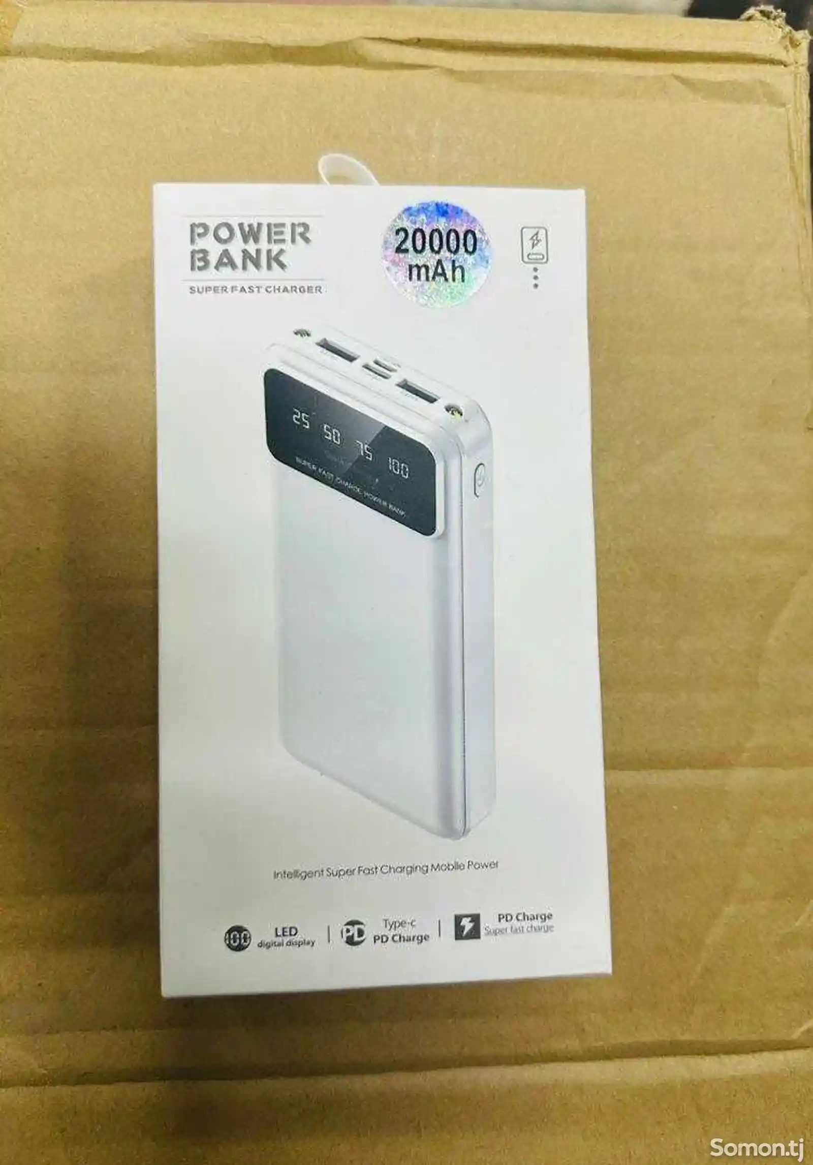 Внешний аккумулятор Power Bank 20000mah