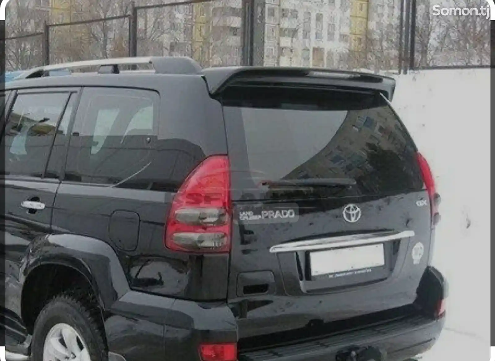 Спойлер для Toyota Land Cruiser Prado 2003-2009