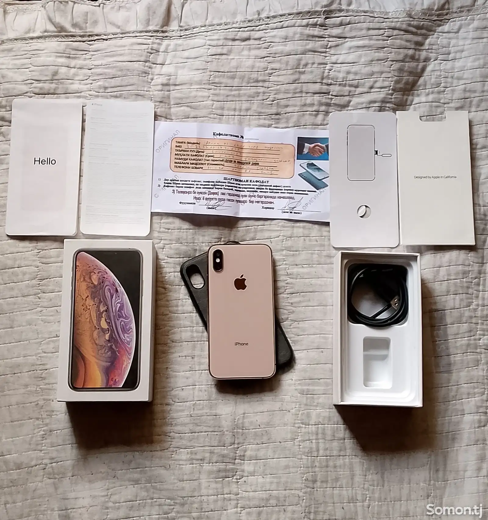 Apple iPhone Xs, 64 gb, Gold-1