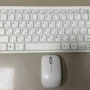 Мини клавиатура, мышка беспроводная