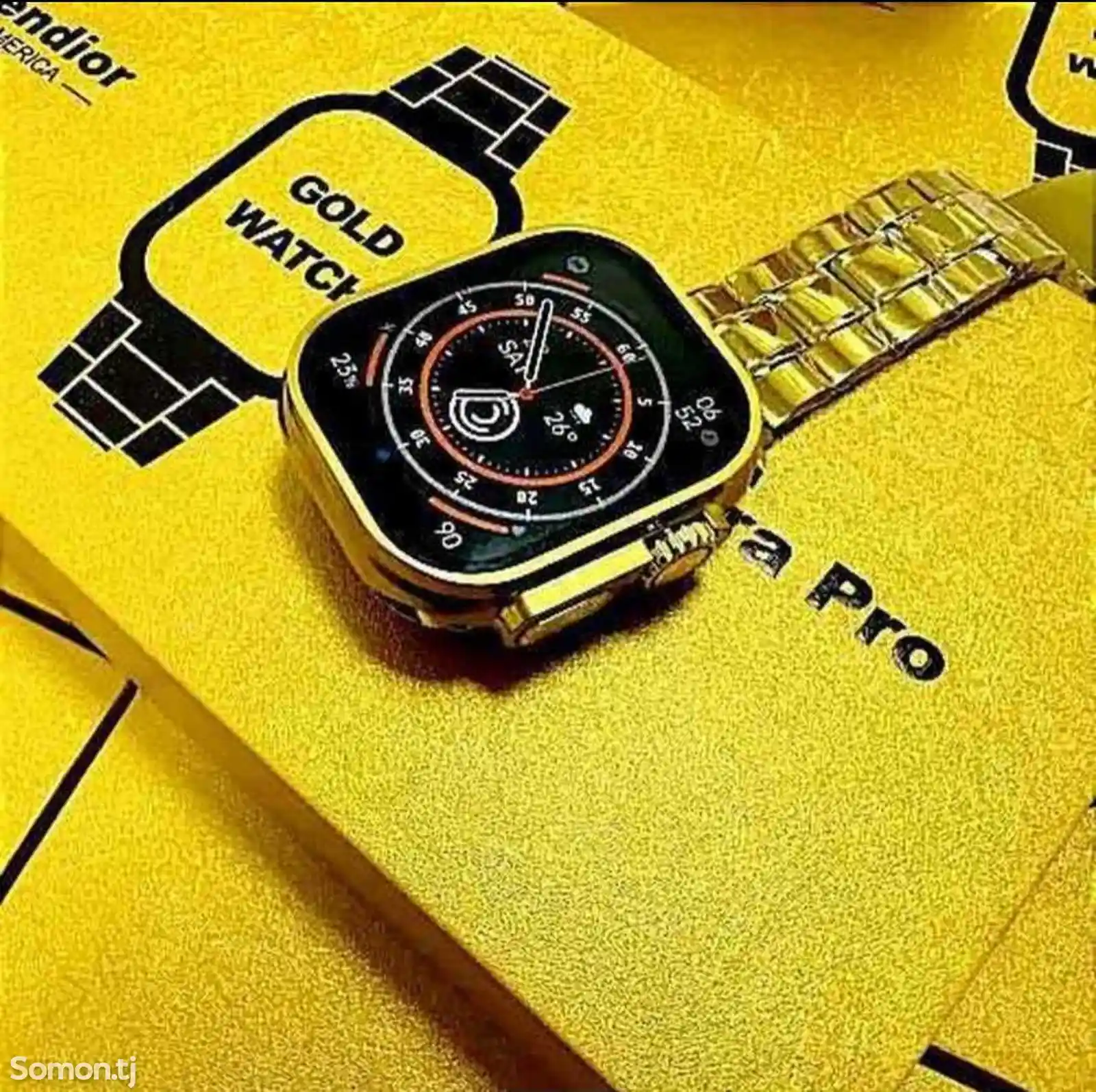 Смарт часы G9 Ultra Gold-1
