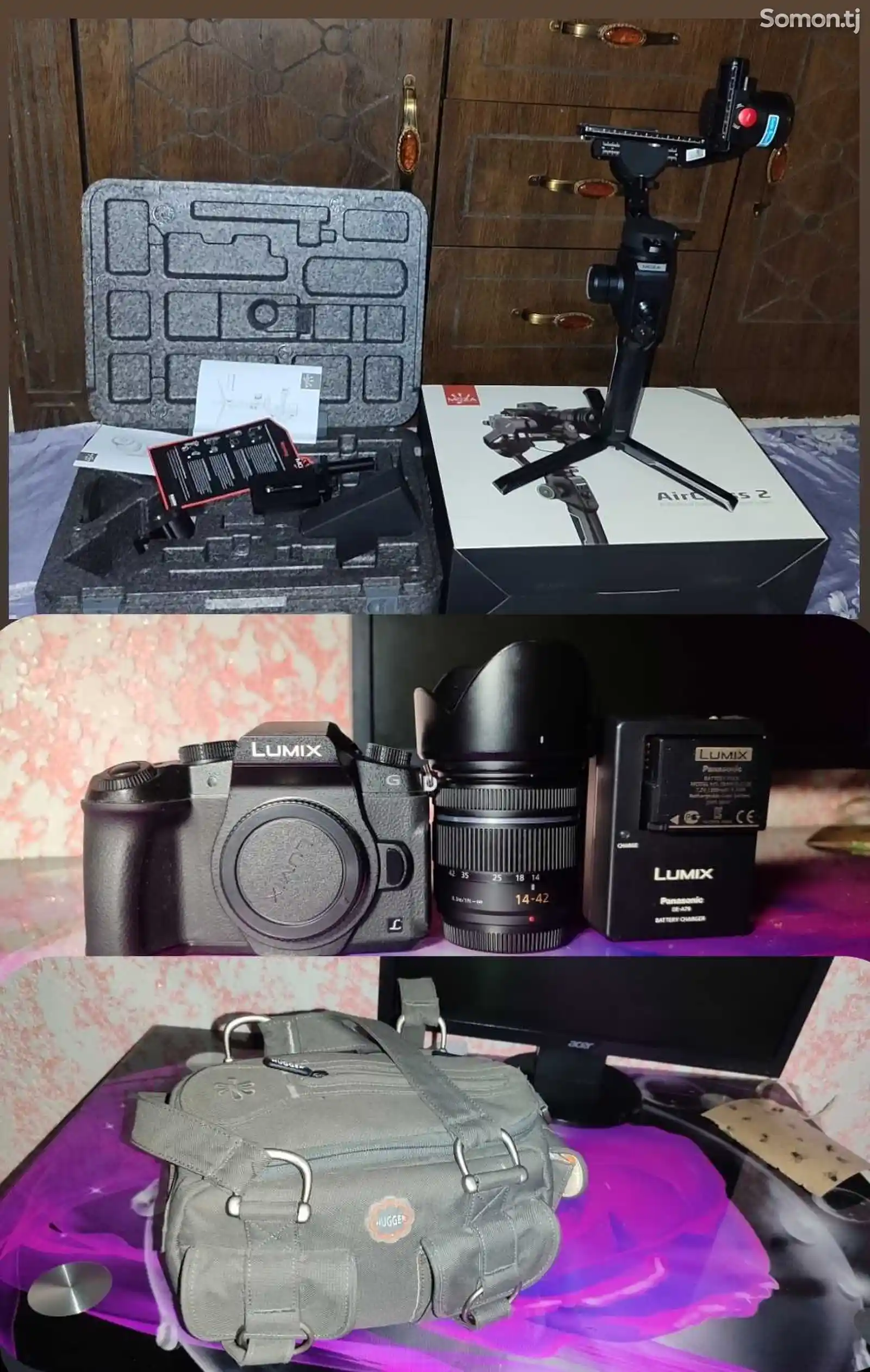 Фотоаппарат Panasonic G85 14.42mm + Ronin moza aircrros 2 combo-1