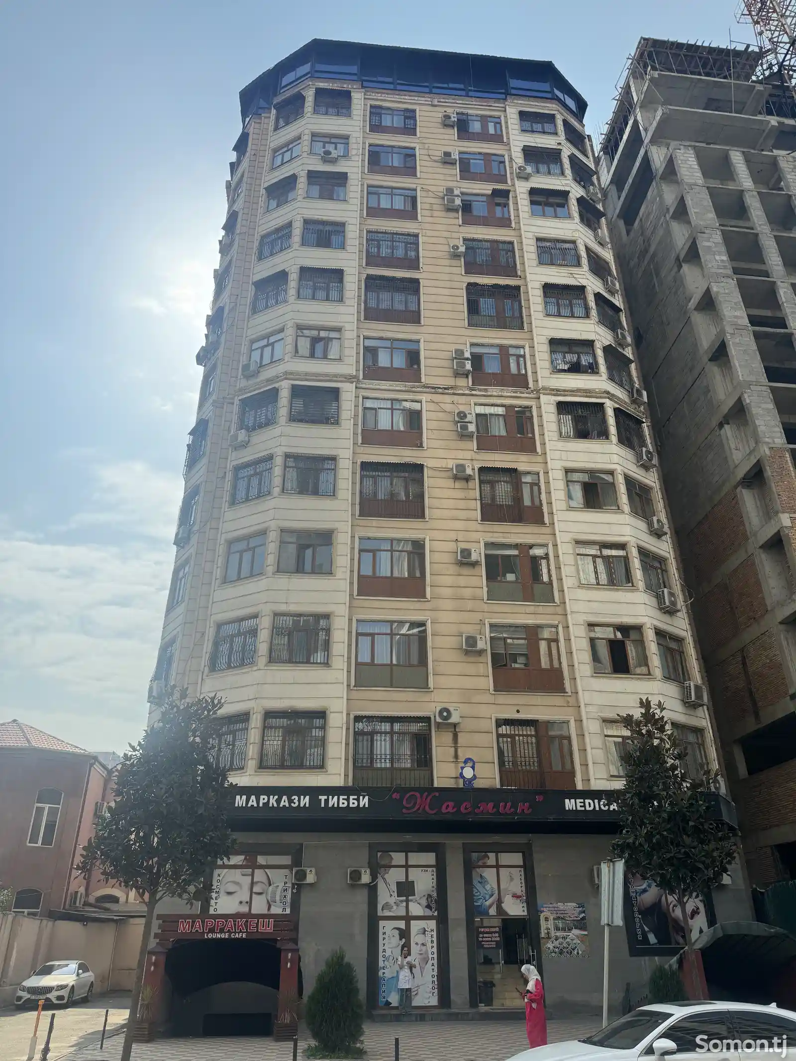 3-комн. квартира, 12 этаж, 94 м², Исмоили Сомони-13