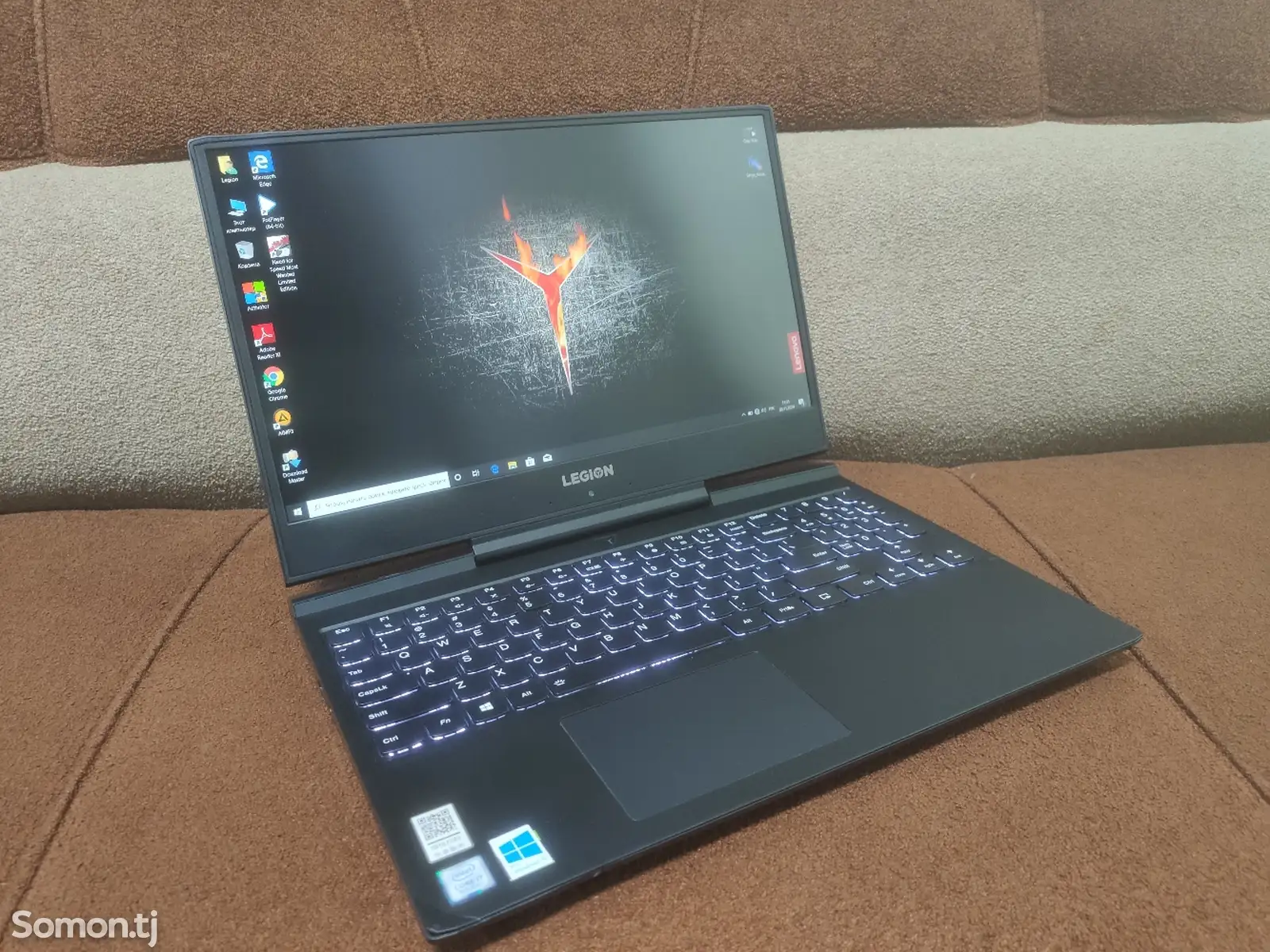 Ноутбук Lenovo Legion core i7-9750H RAM 16GB SSD NVMe 512GB 144Hz-1