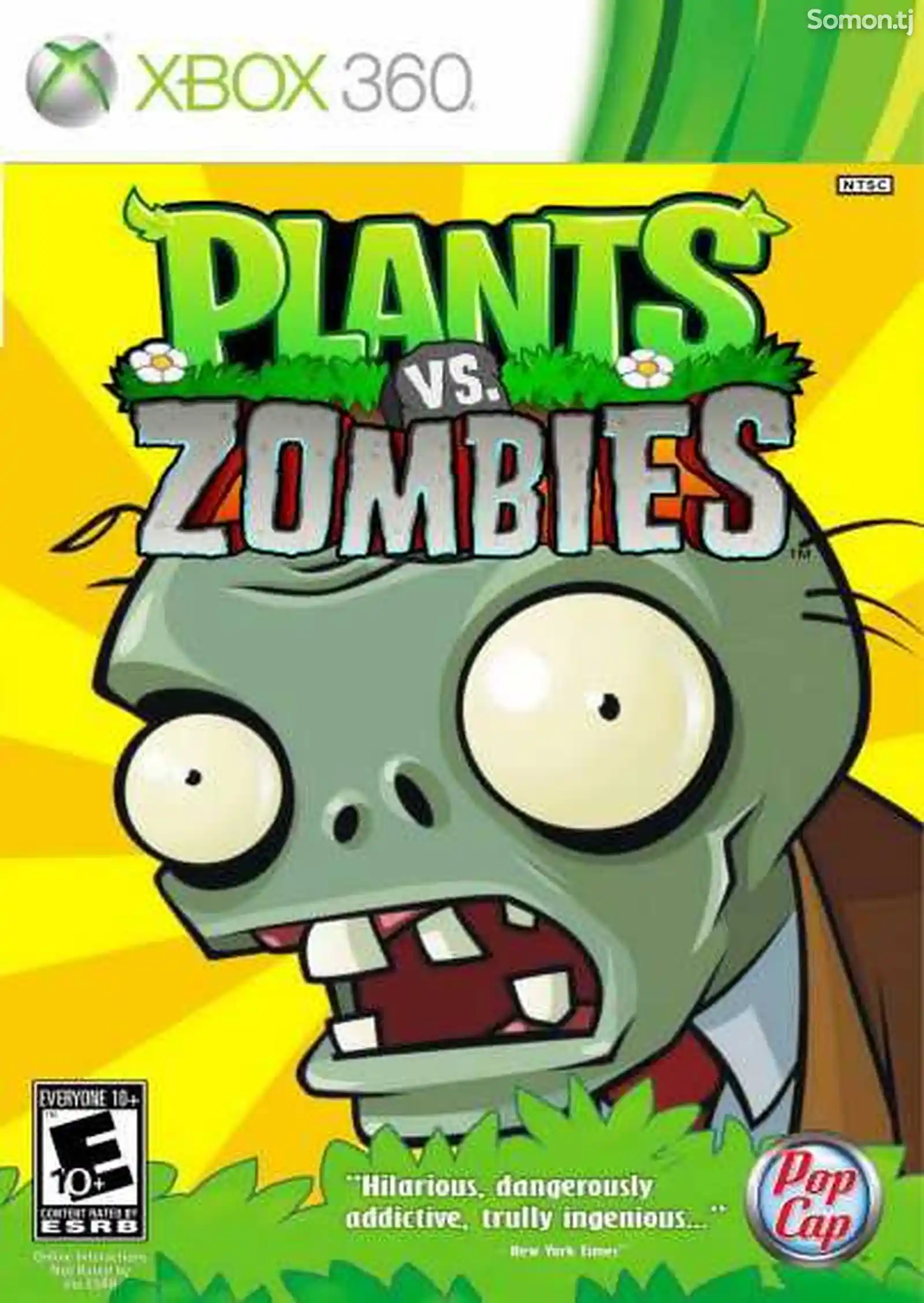 Игра Plants vs zombies для прошитых Xbox 360