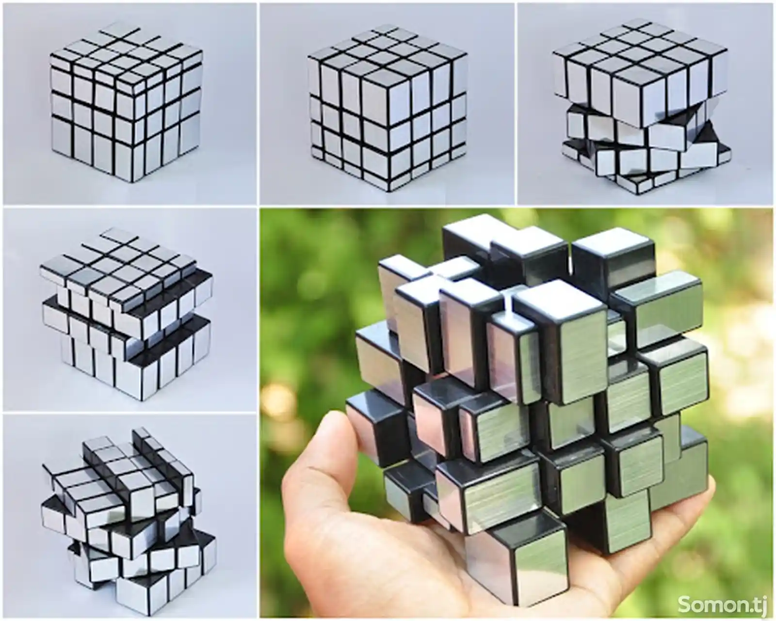 Зеркальный куб кубика Рубика, Mirror blocks cube 3x3x3-7