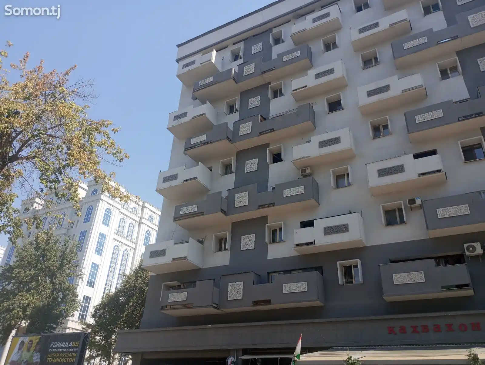 3-комн. квартира, 8 этаж, 92 м², Р/Н И . Сомони, Напротив Цума