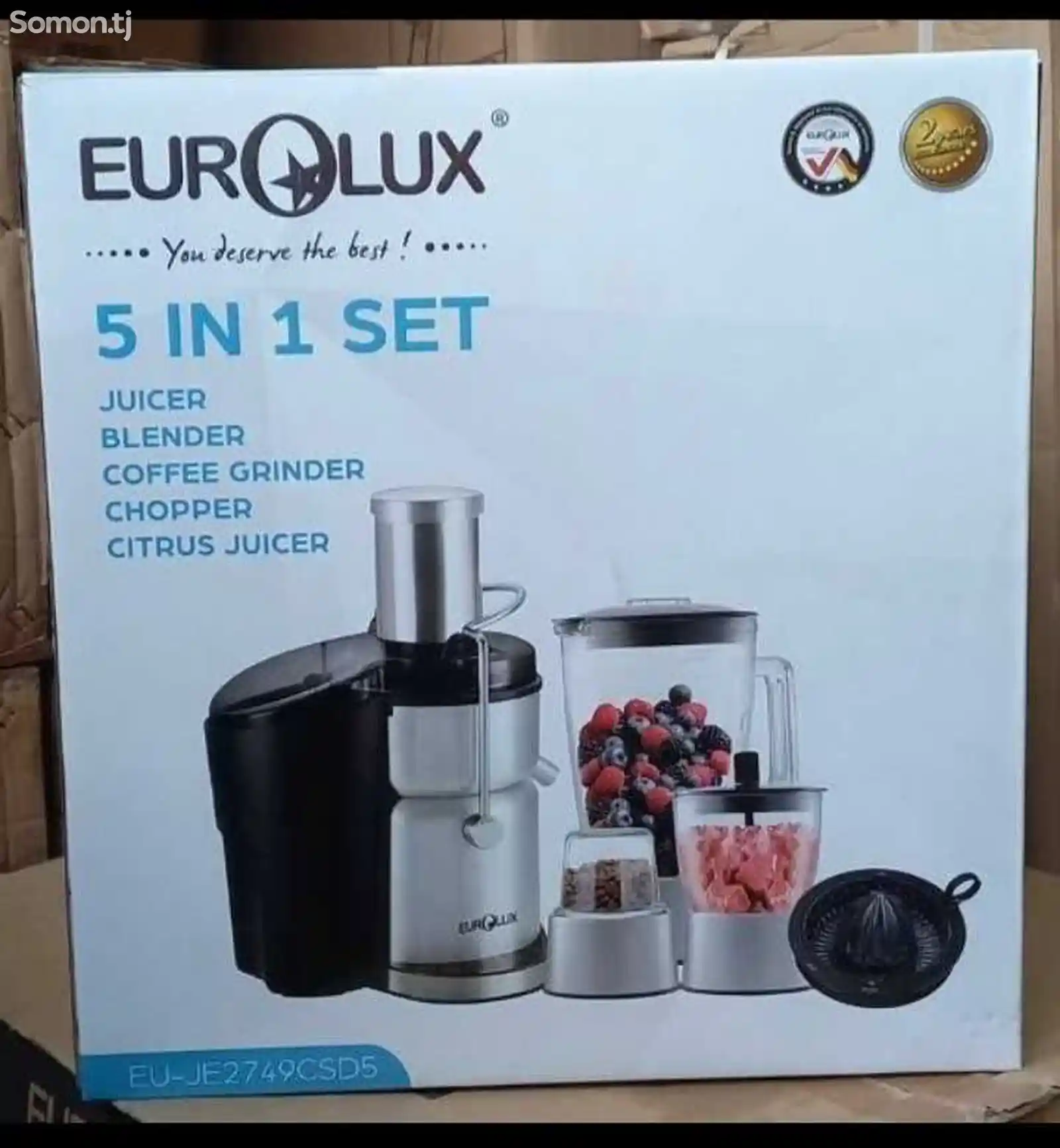 Кухонный комбайн Eurolux 5в1
