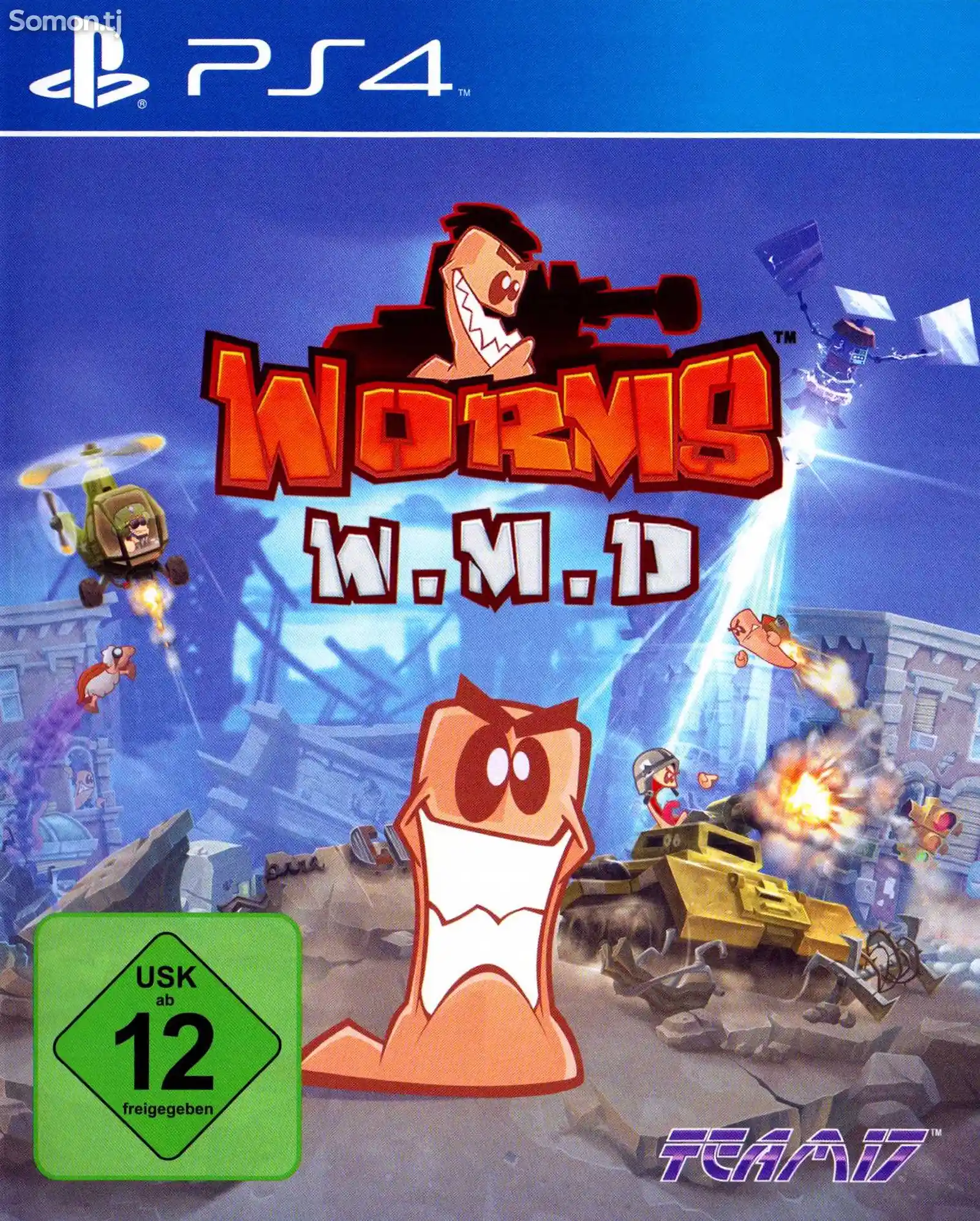 Игра Worms W.M.D для PS-4 / 5.05 / 6.72 / 7.02 / 7.55 / 9.00 /