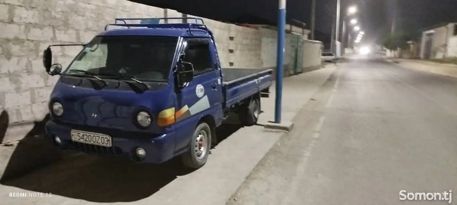 Бортовой автомобиль Hyundai Porter, 2001-2