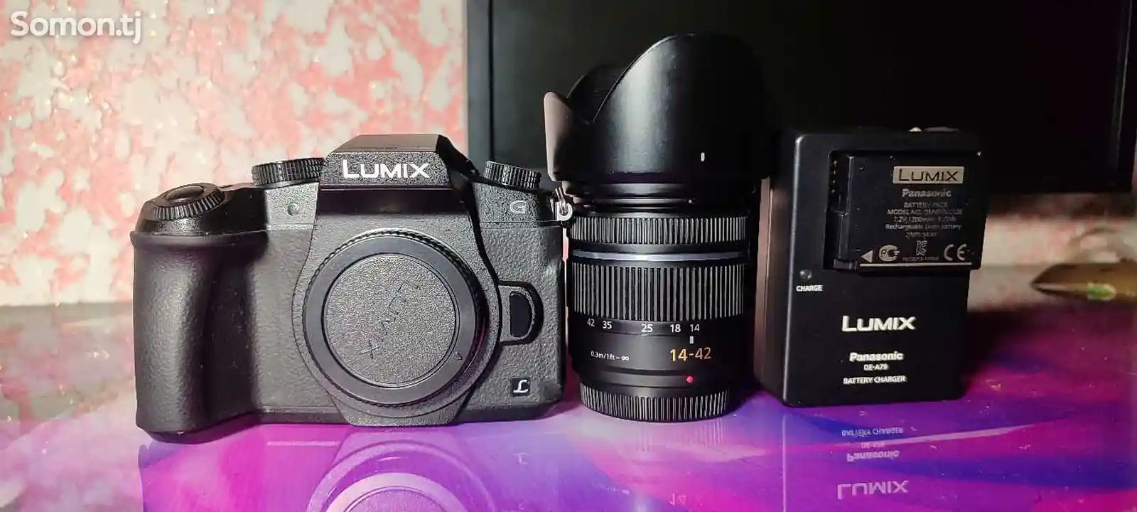 Видеокамера Lumiks G85 + объектив 14.45mm-1