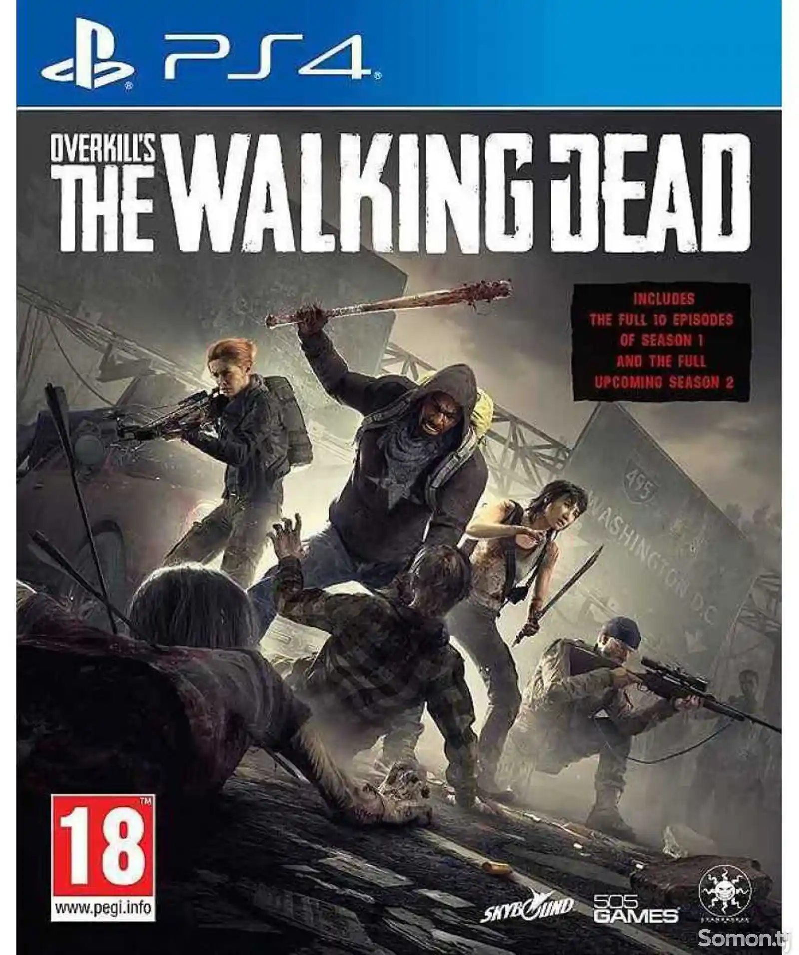 Игра The Walking Dead для PS-4 / 5.05 / 6.72 / 7.02 / 7.55 / 9.00 /
