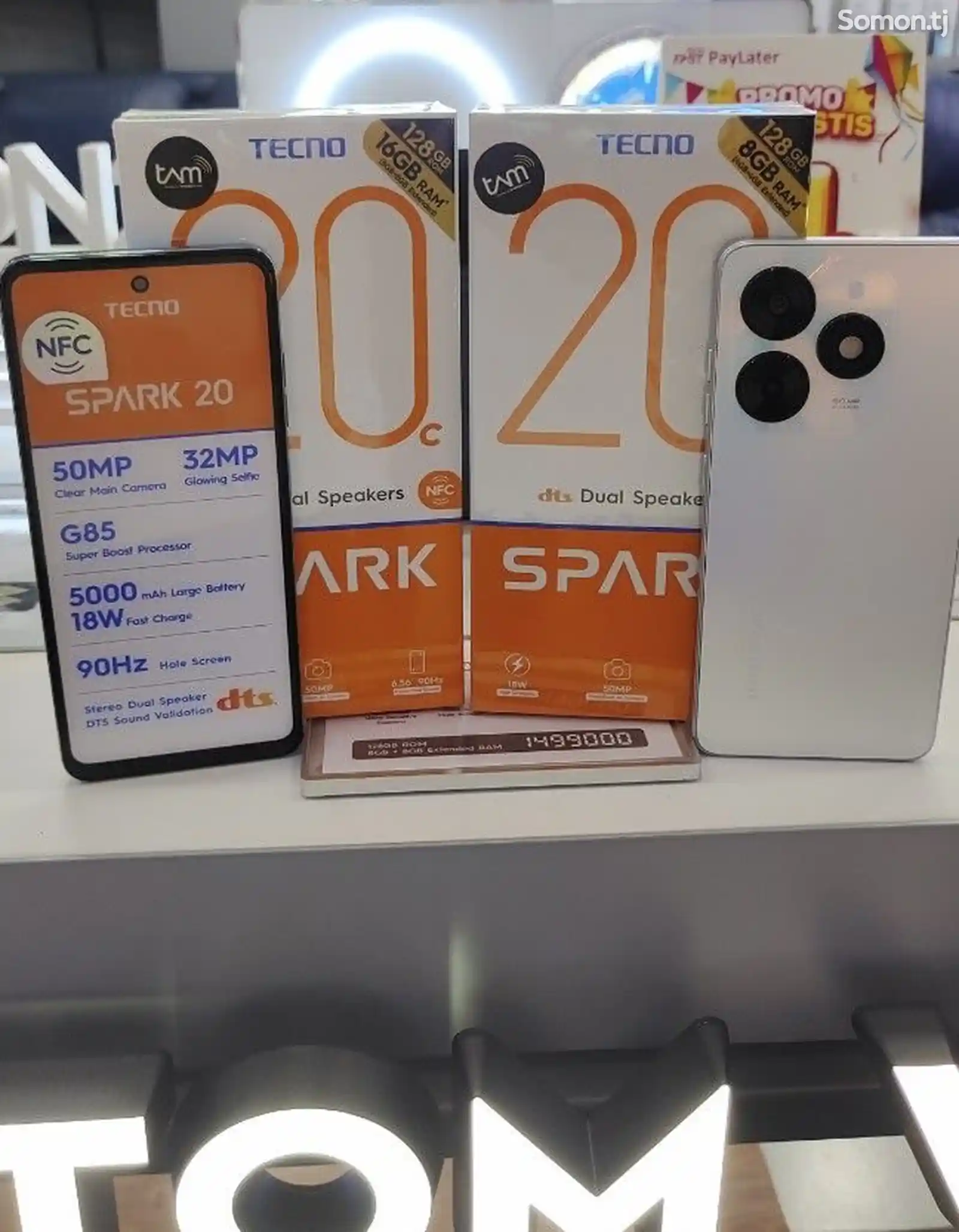 Tecno Spark 20C 8/128gb-1