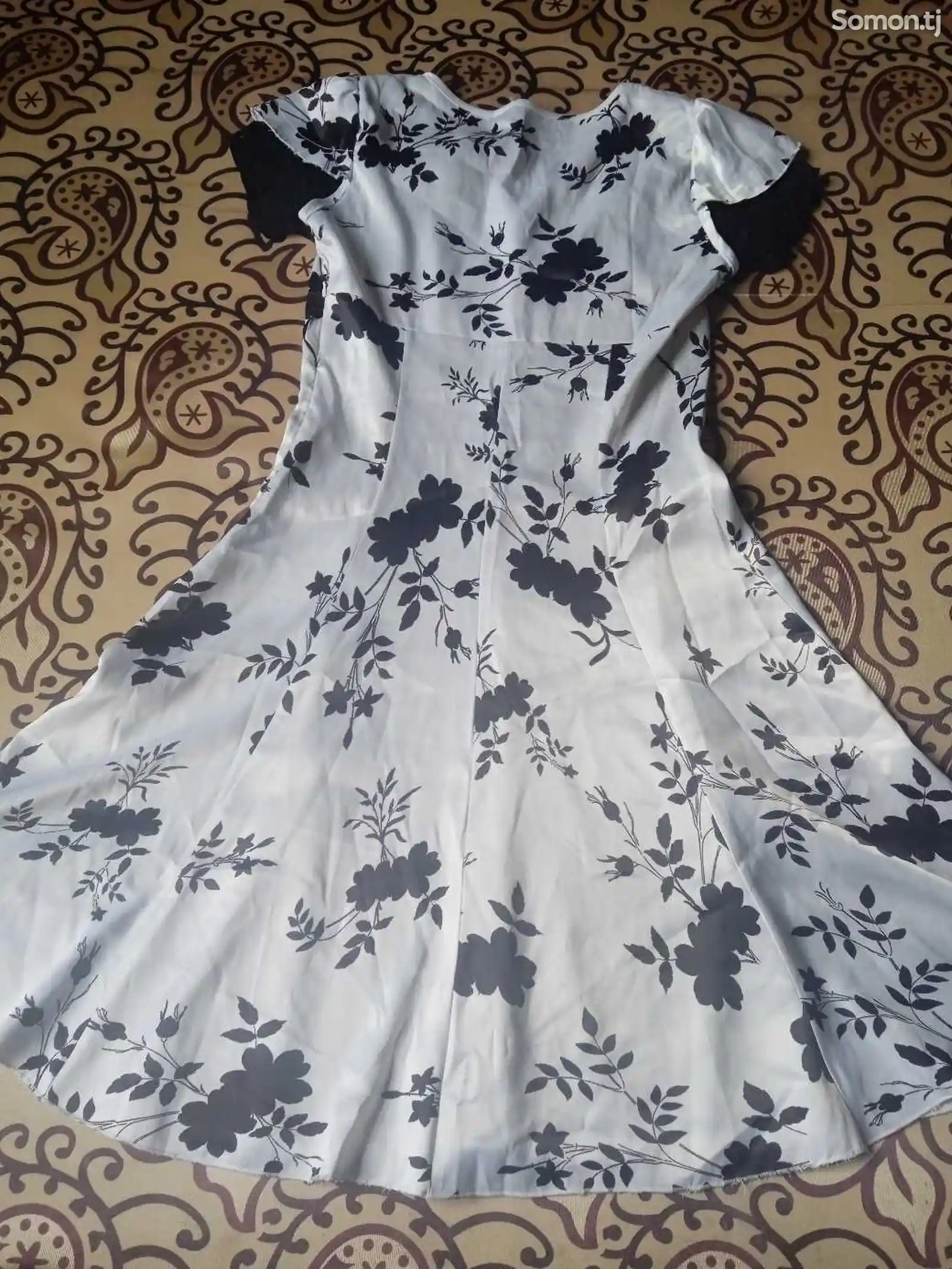 Атласное платье-2