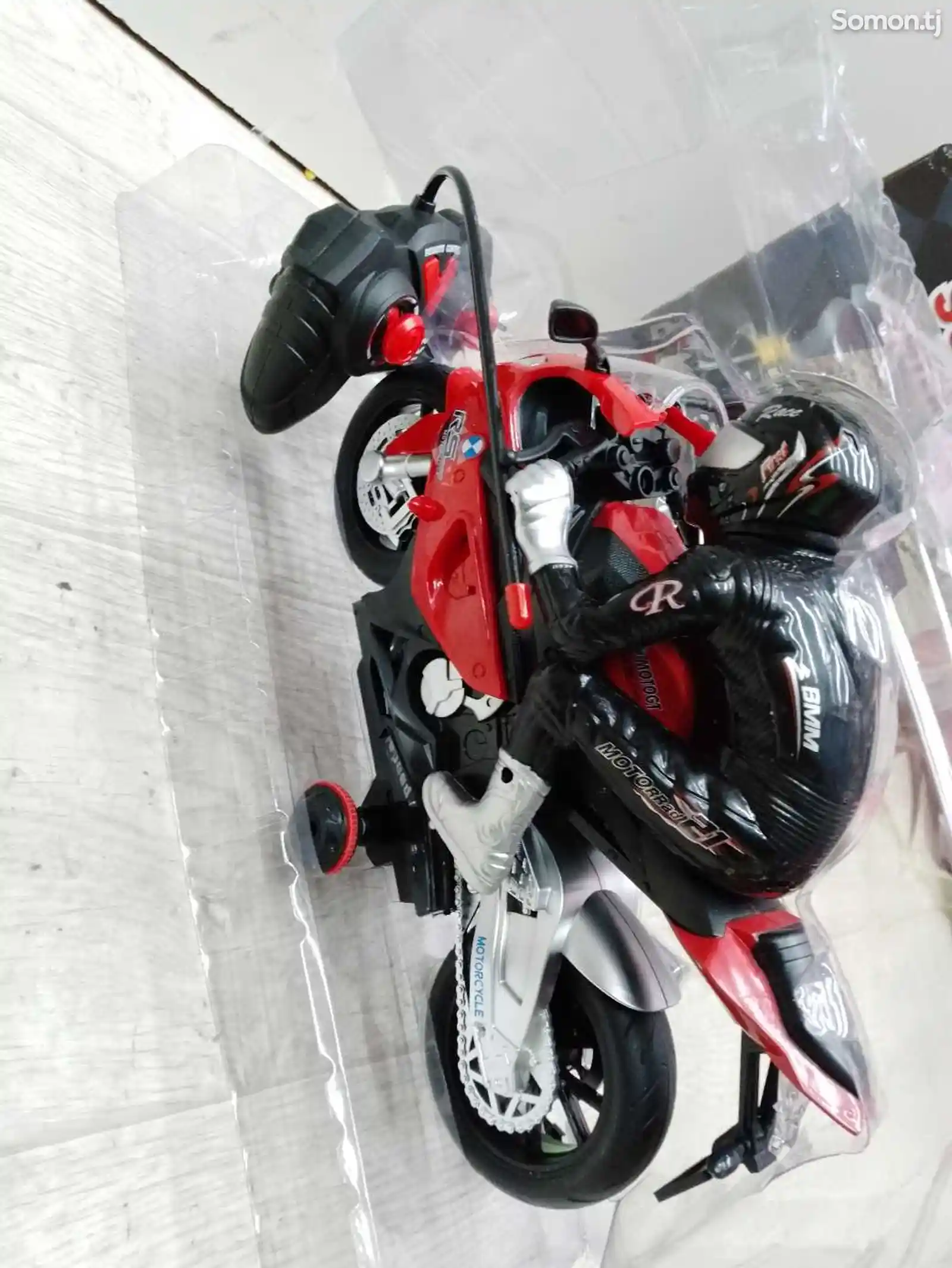 Мотоцикл игрушечный с радиоуправлением-3