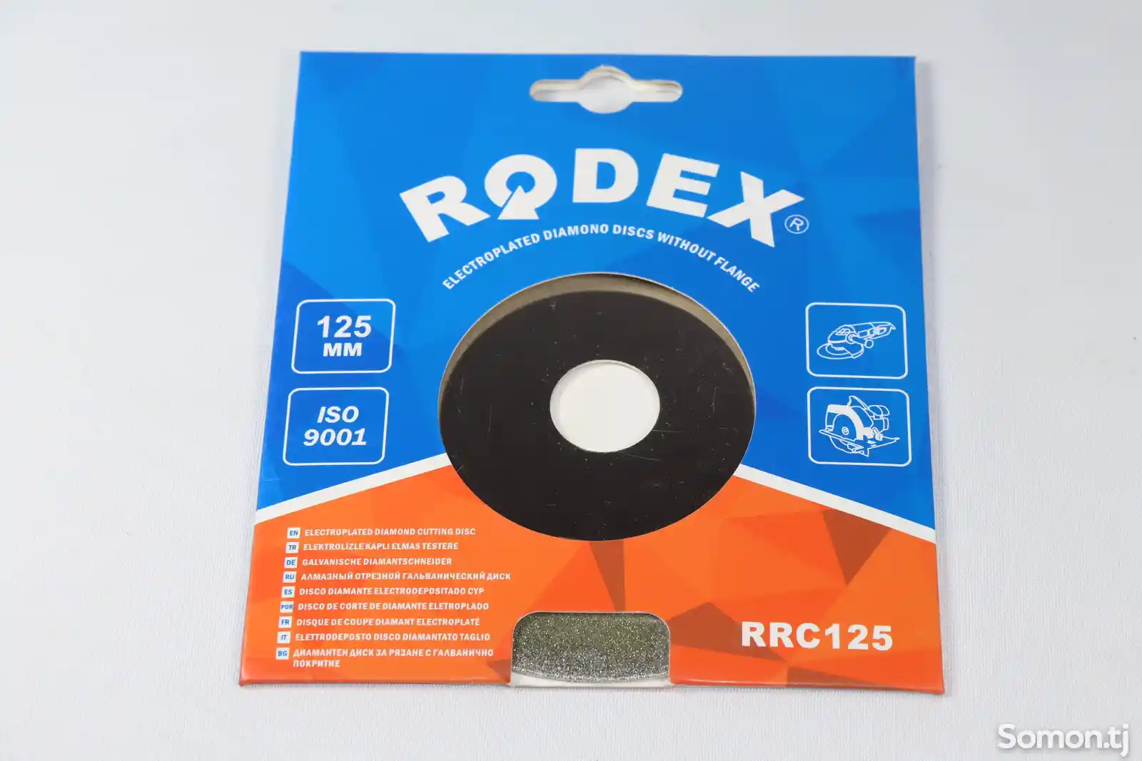 Алмазный отрезной диск Rodex 125мм RRС125