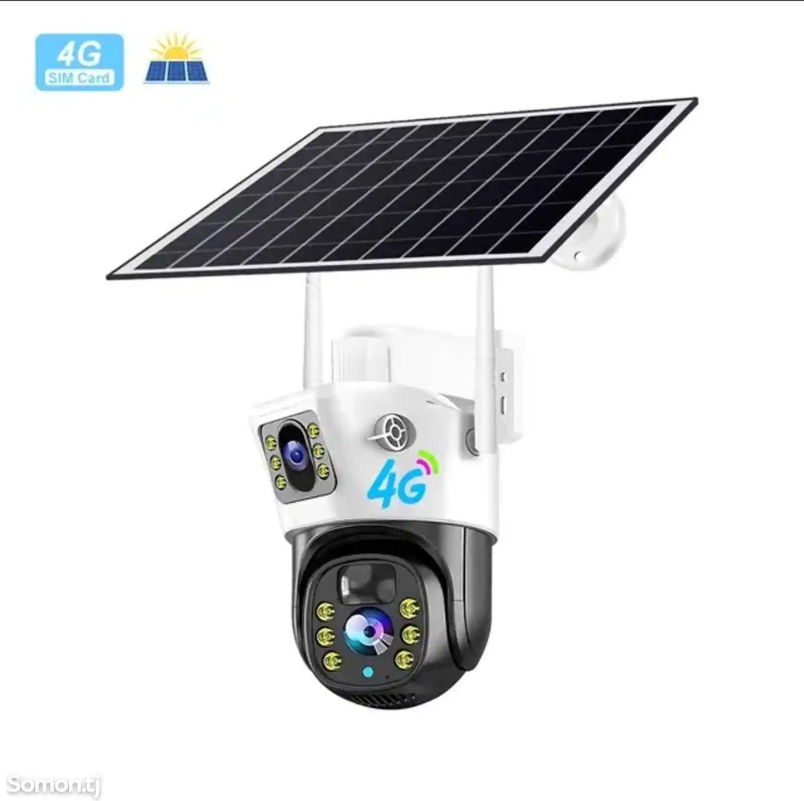 Камера солнечная 4G sim dual cam-4