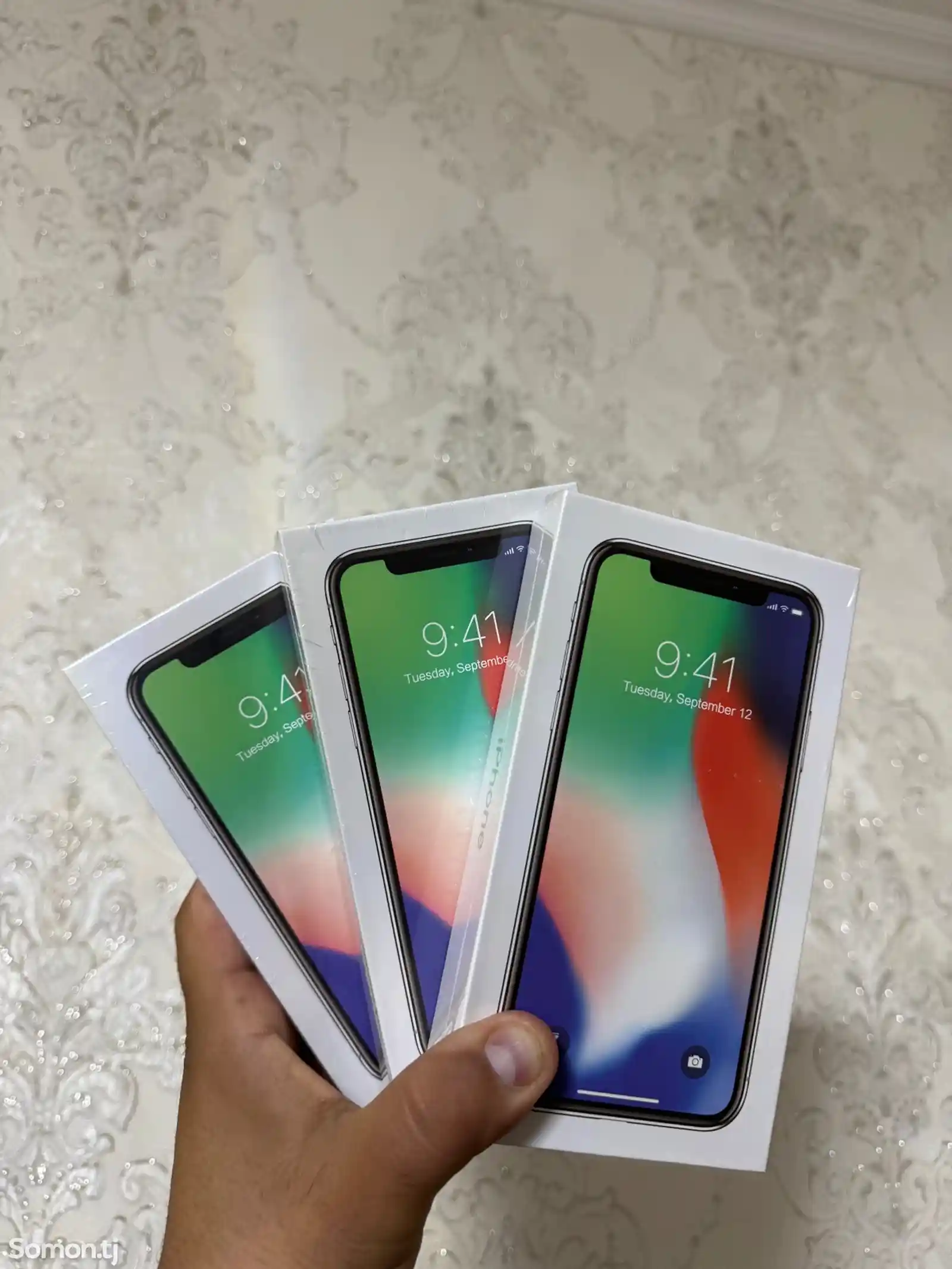 Apple iPhone X, 256 gb, Silver-1