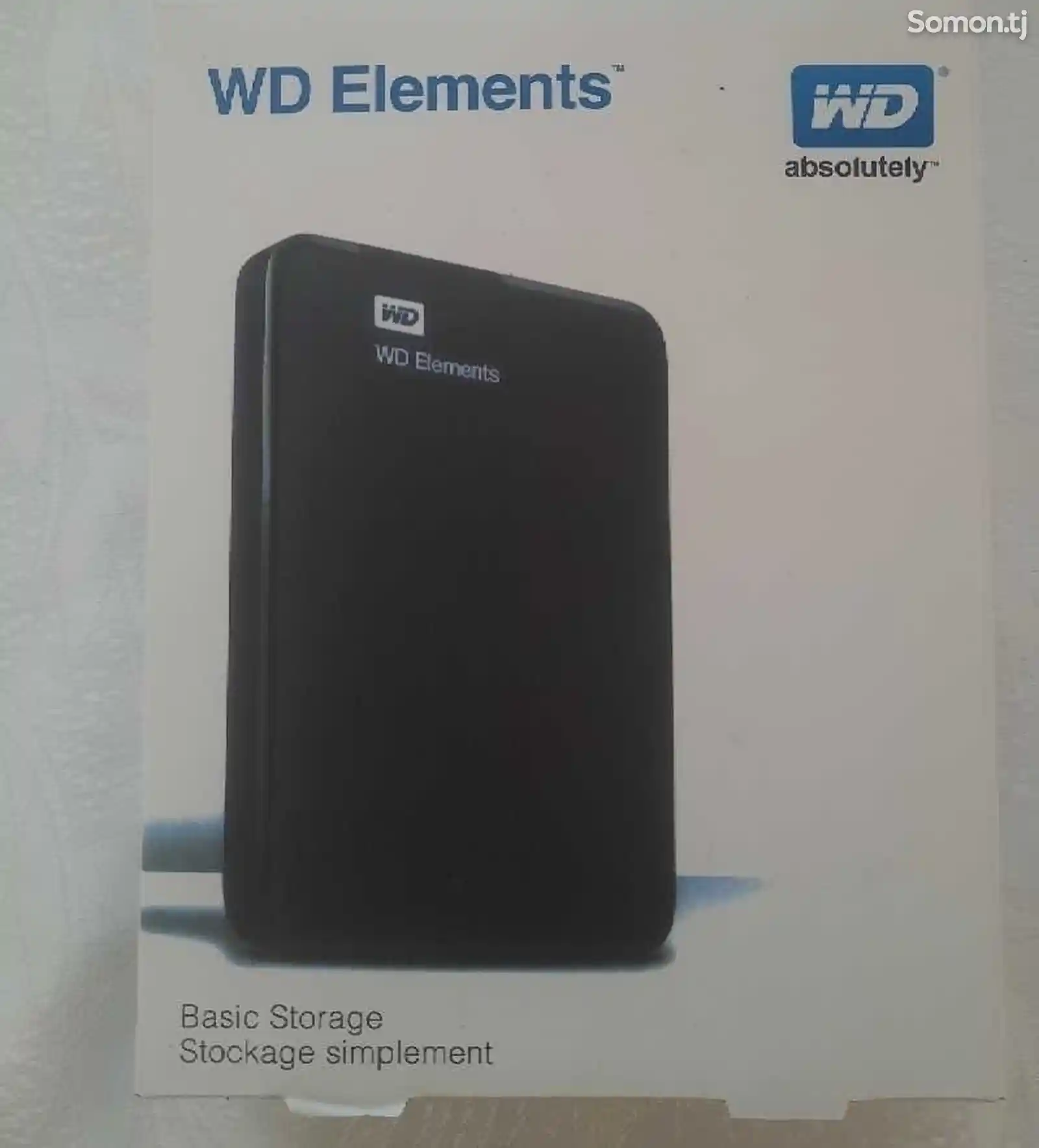 Внешний жесткий диск WD 750gb-4