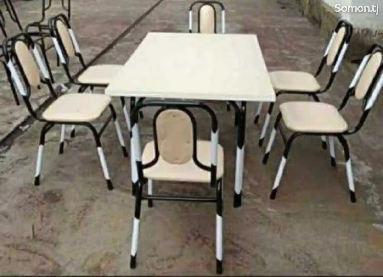 Стол со стульями, 7854, на заказ
