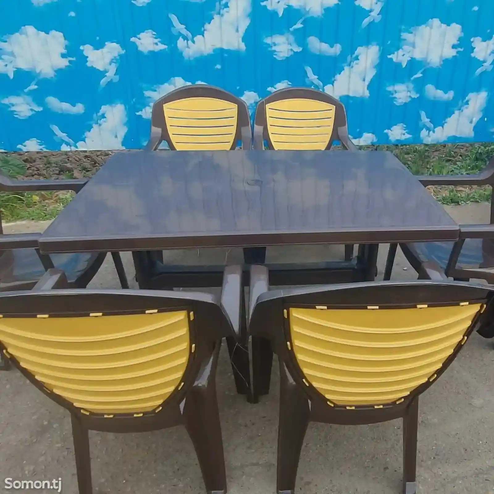 Стол и стулья 6 персон-3