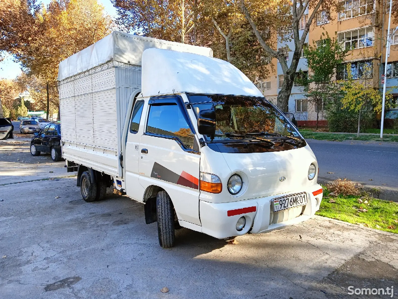 Бортовой автомобиль Hyundai Porter, 2003-1