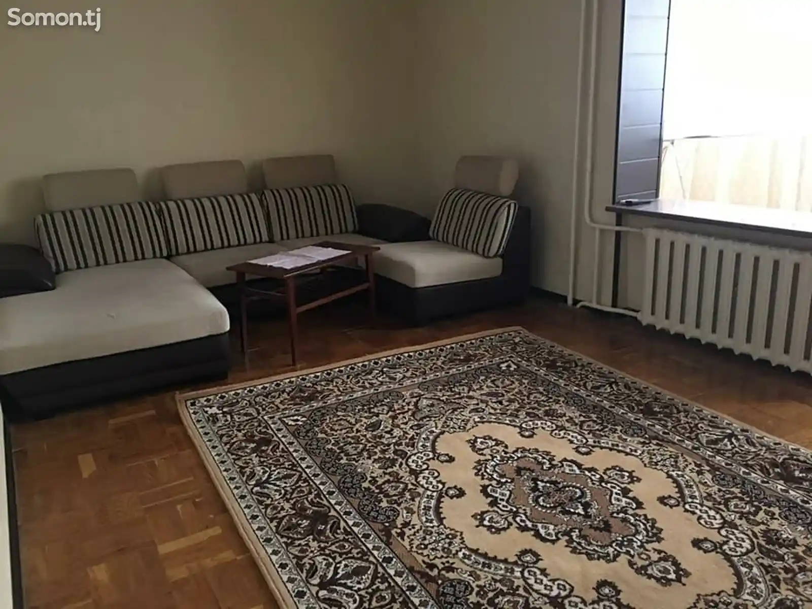 2-комн. квартира, 5 этаж, 60м², Сомони-1