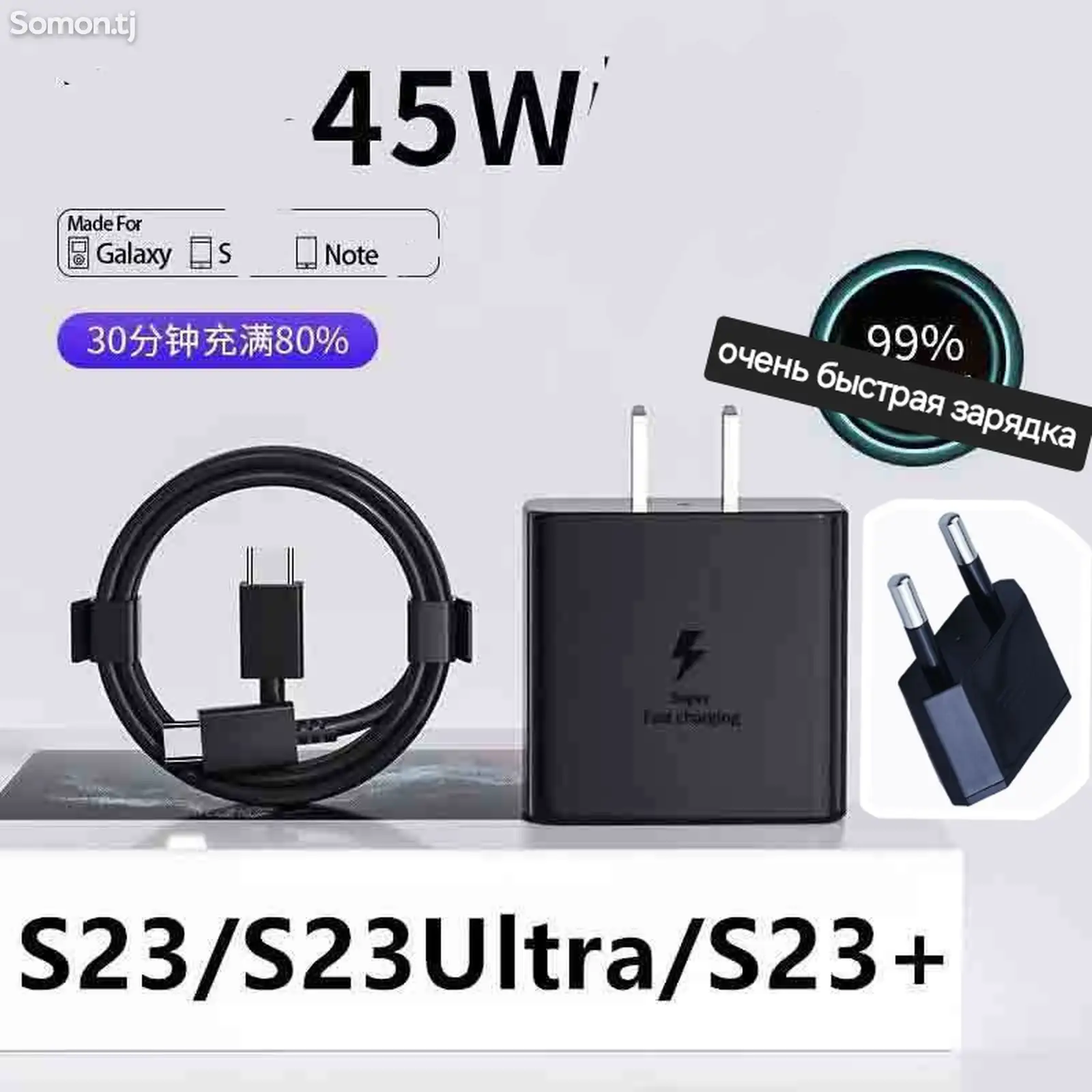 Зарядное устройство Samsung 45 w