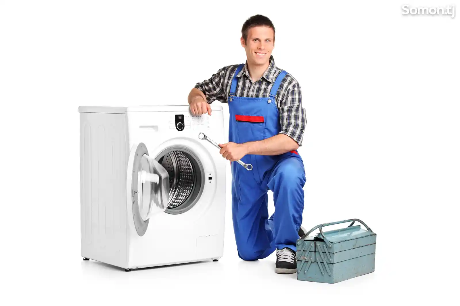 Установка стиральной машины на дому-4